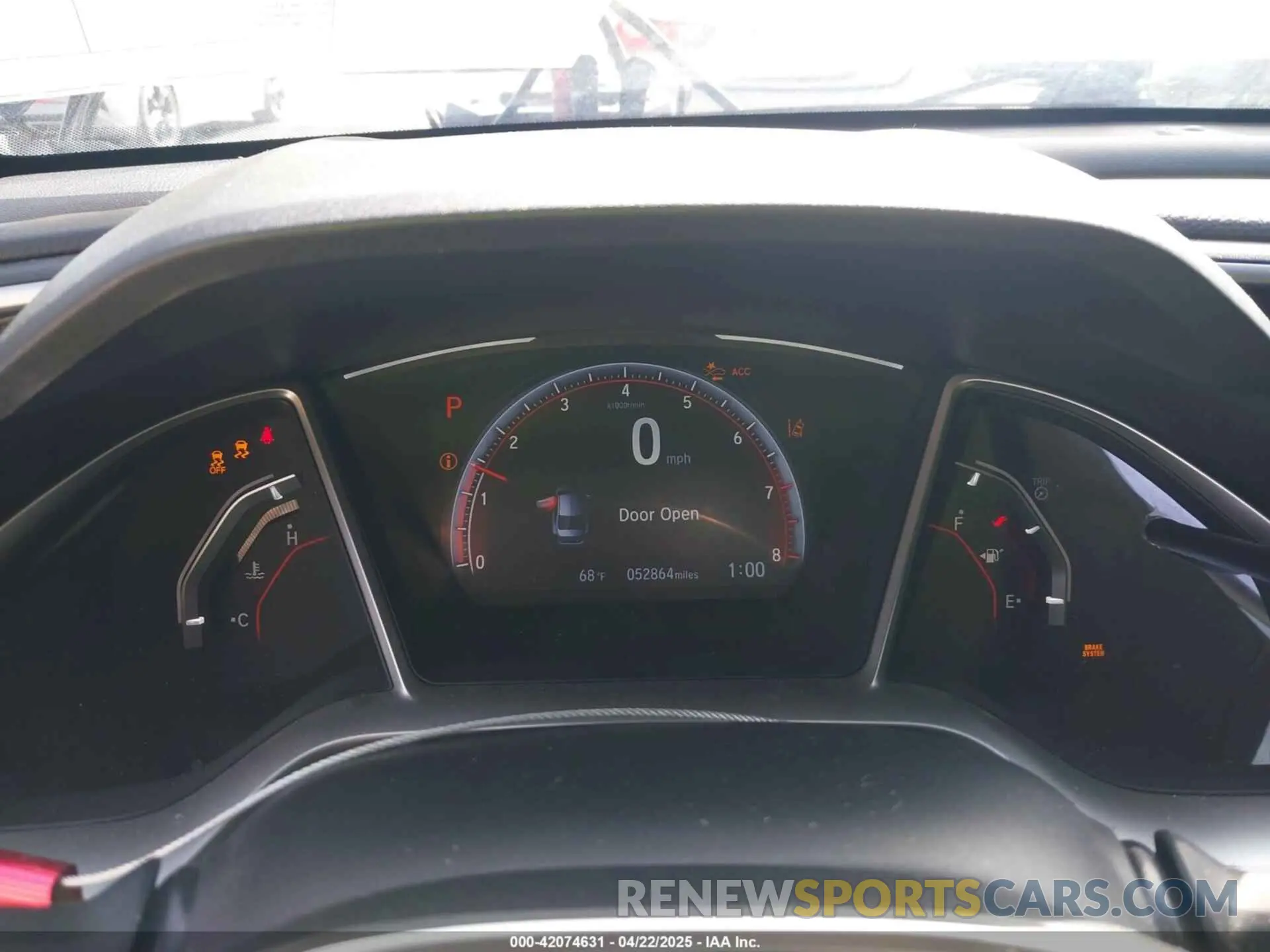 7 Photograph of a damaged car 19XFC2F86KE045495 HONDA CIVIC 2019