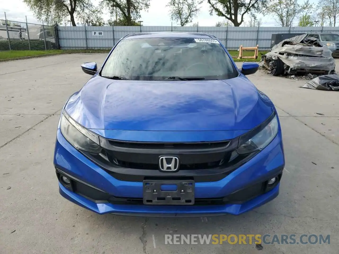 5 Photograph of a damaged car 19XFC2F86KE210543 HONDA CIVIC 2019
