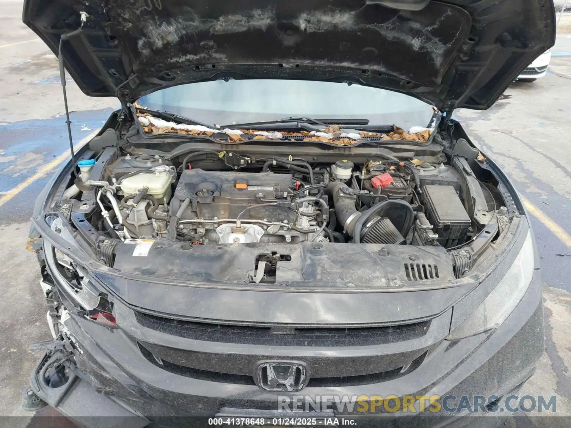 10 Photograph of a damaged car 19XFC2F87KE027815 HONDA CIVIC 2019