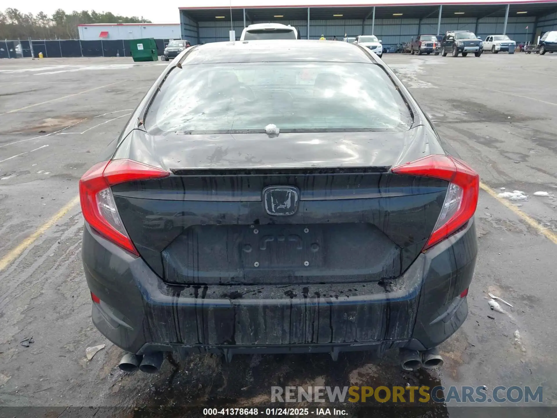 16 Photograph of a damaged car 19XFC2F87KE027815 HONDA CIVIC 2019