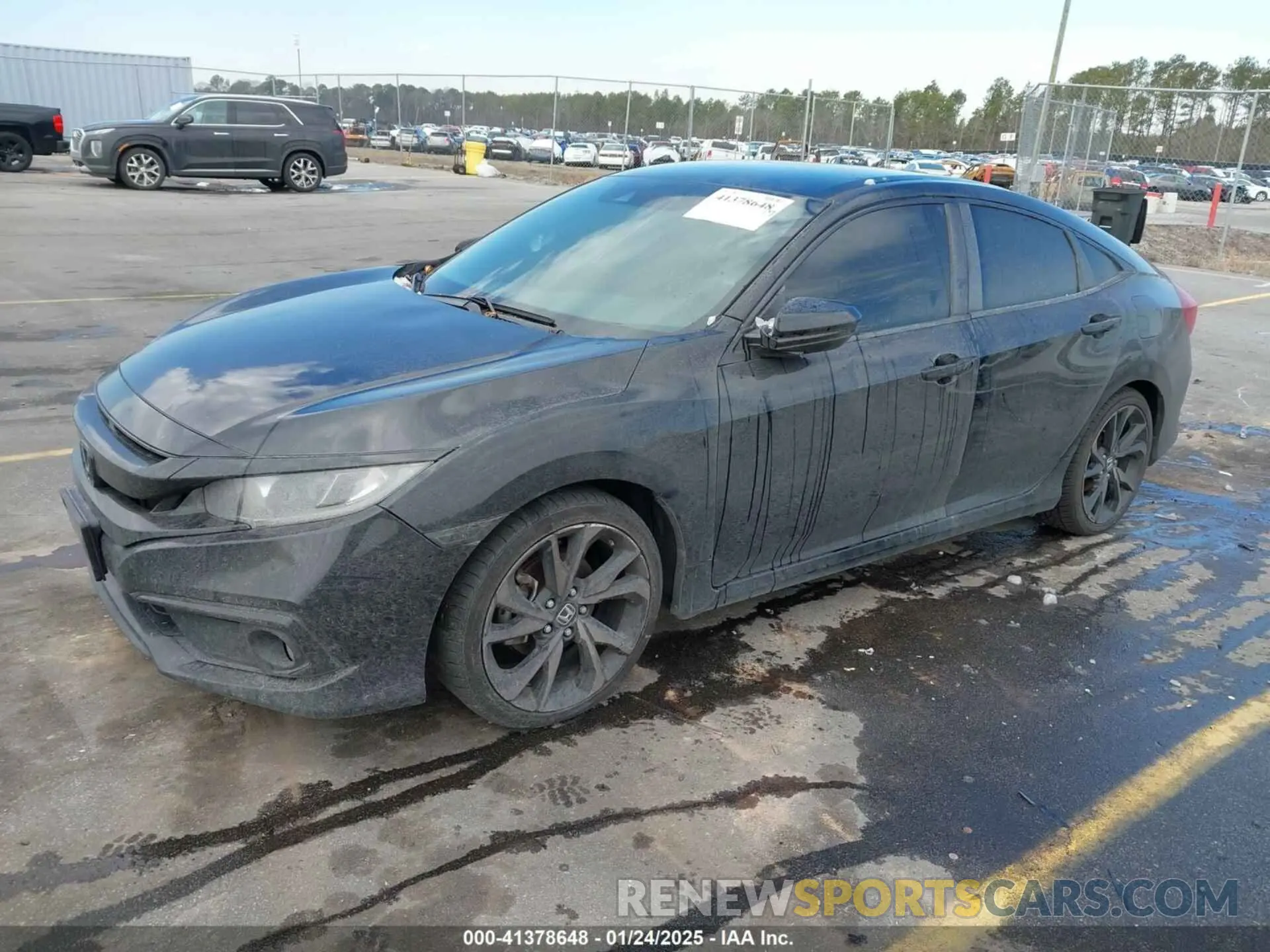 2 Photograph of a damaged car 19XFC2F87KE027815 HONDA CIVIC 2019