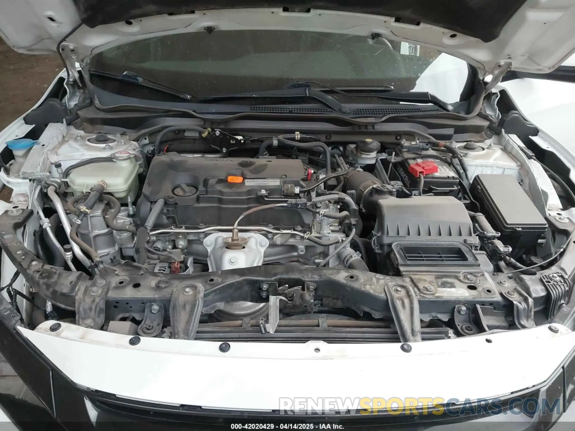 10 Photograph of a damaged car 19XFC2F87KE040483 HONDA CIVIC 2019