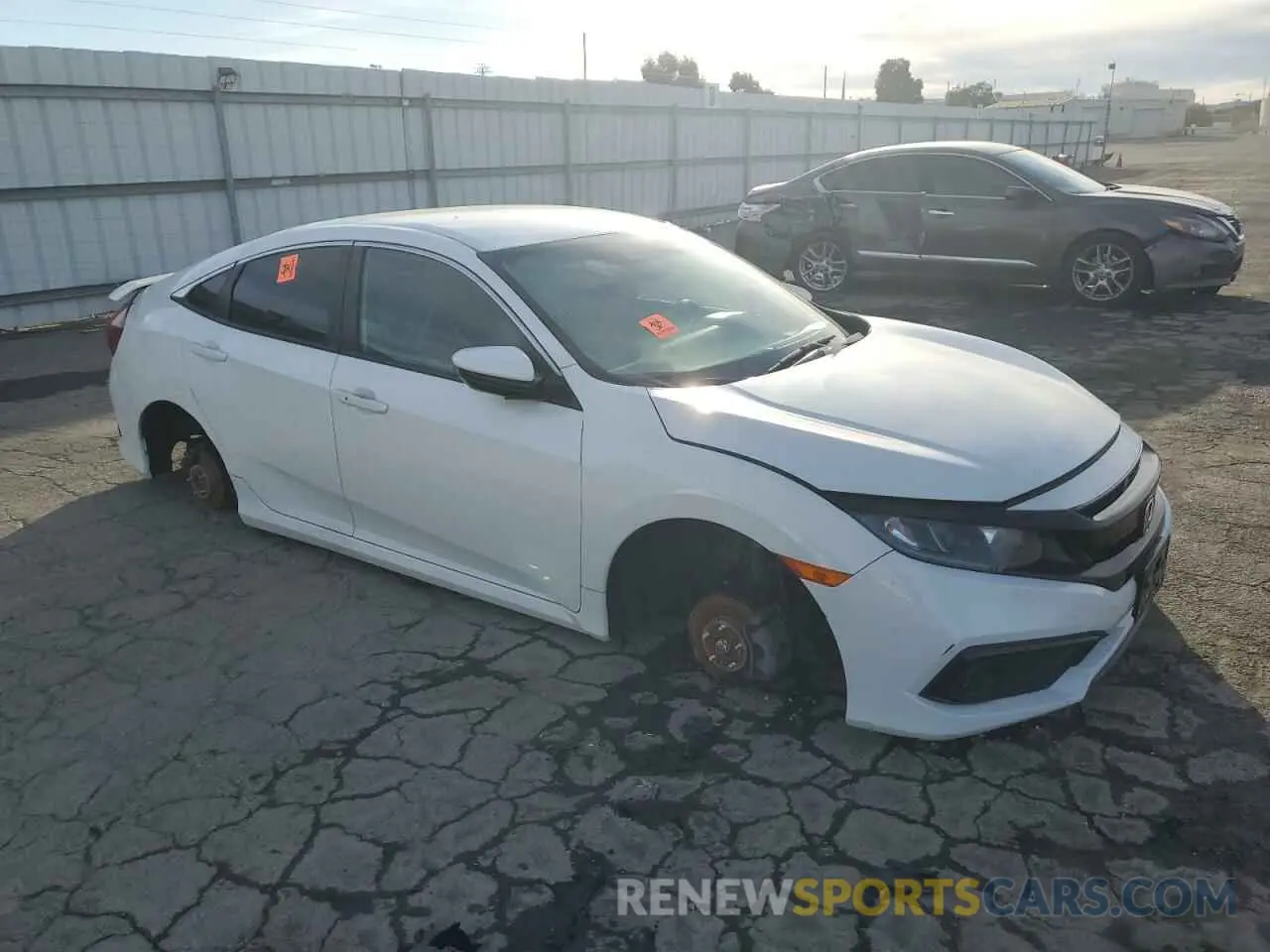 4 Photograph of a damaged car 19XFC2F87KE205609 HONDA CIVIC 2019