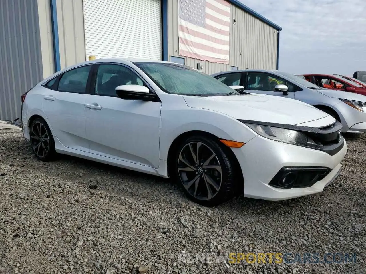4 Photograph of a damaged car 19XFC2F88KE002227 HONDA CIVIC 2019