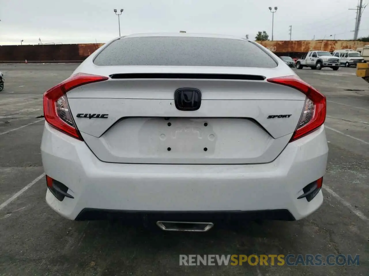 6 Photograph of a damaged car 19XFC2F88KE017830 HONDA CIVIC 2019