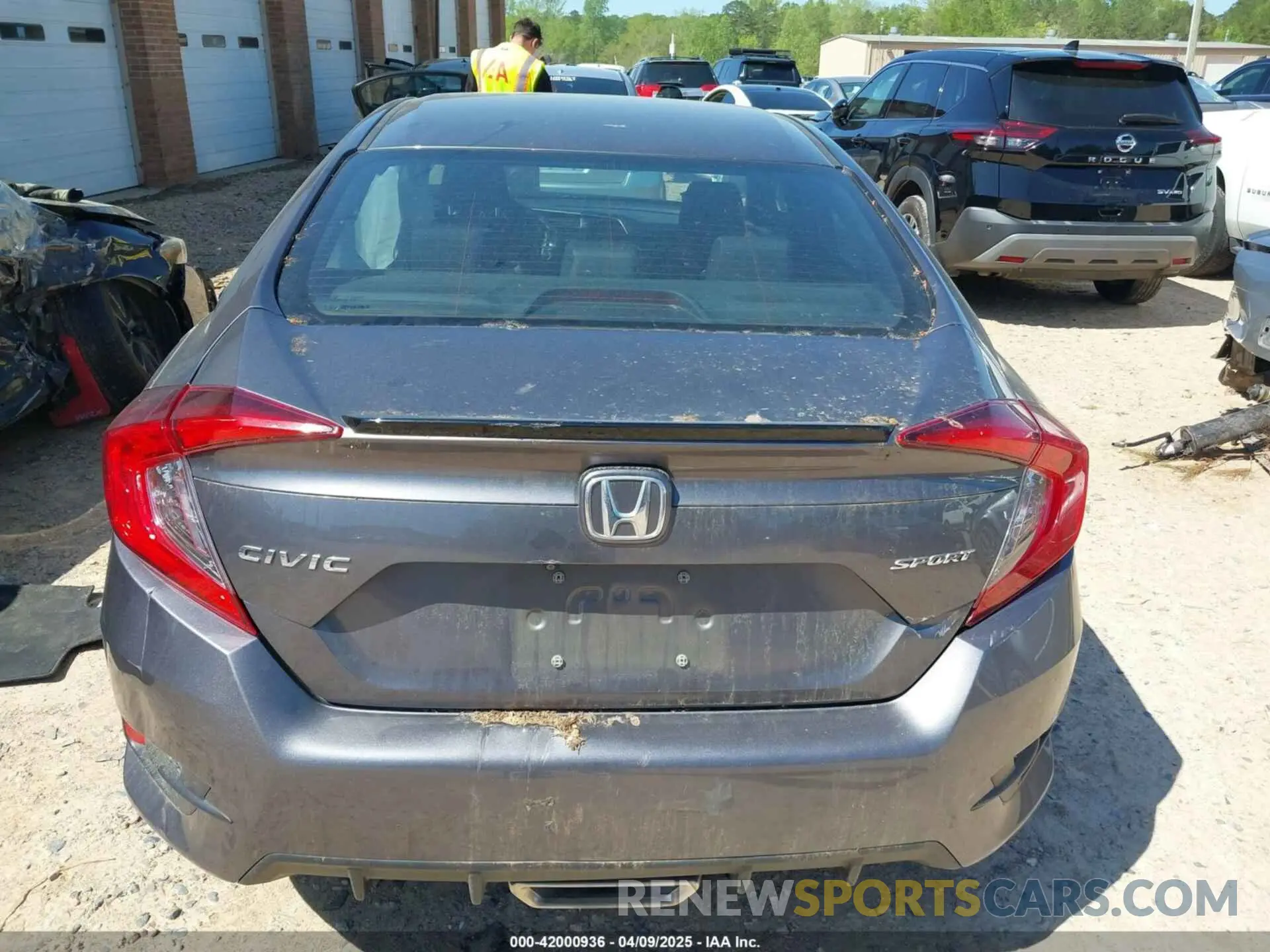 15 Photograph of a damaged car 19XFC2F88KE028035 HONDA CIVIC 2019