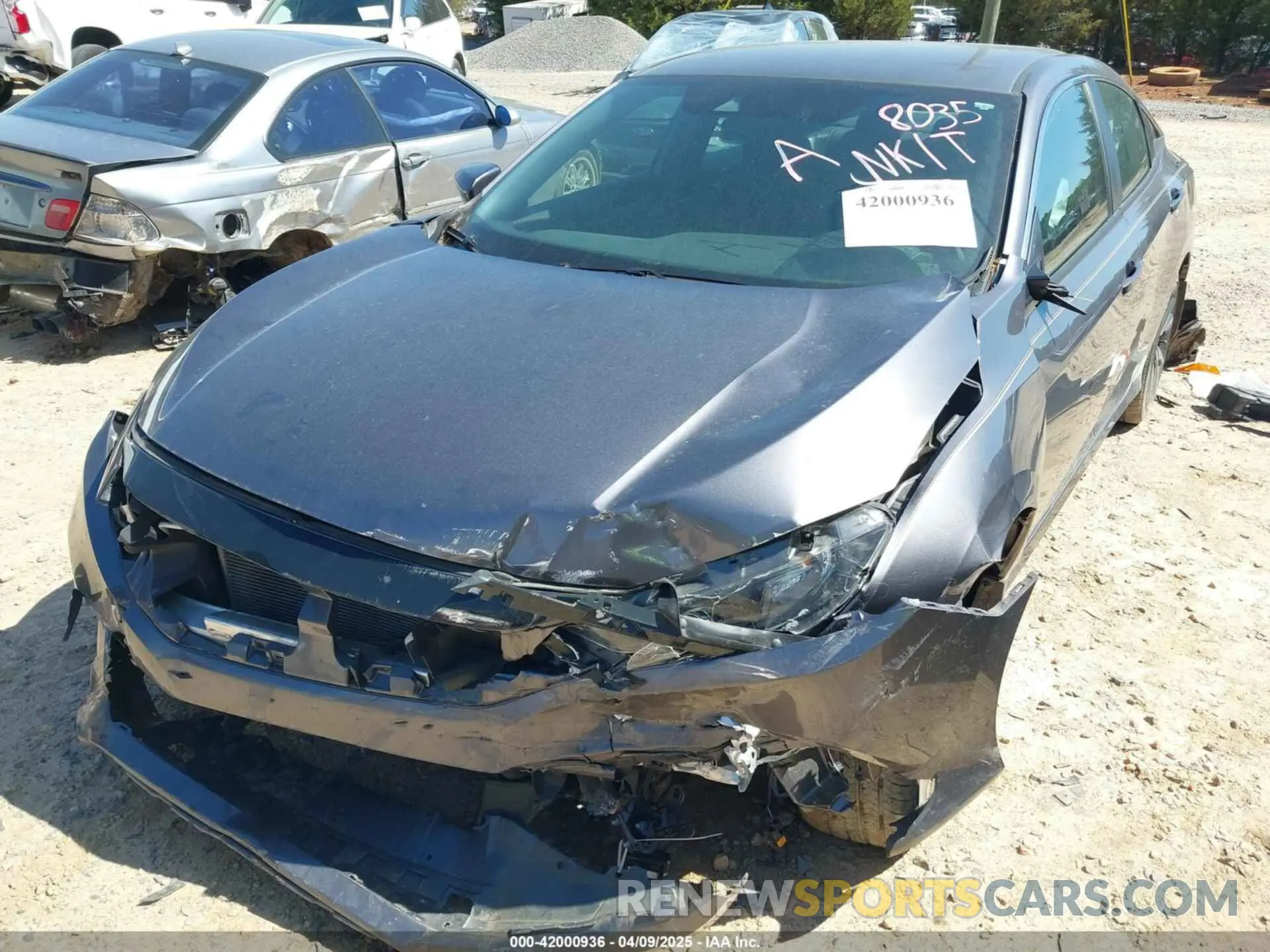 6 Photograph of a damaged car 19XFC2F88KE028035 HONDA CIVIC 2019