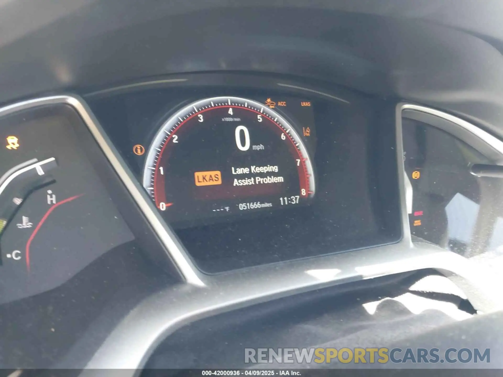 7 Photograph of a damaged car 19XFC2F88KE028035 HONDA CIVIC 2019