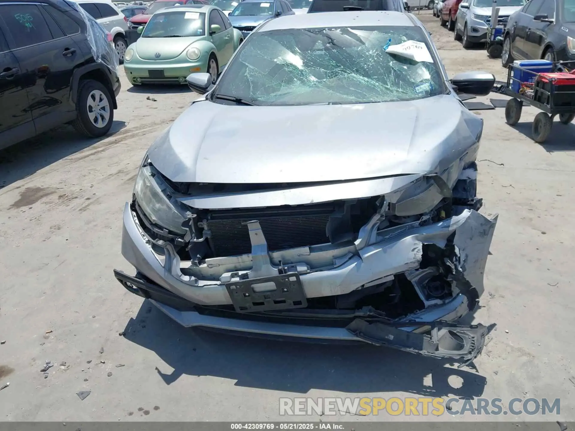 12 Photograph of a damaged car 19XFC2F88KE036734 HONDA CIVIC 2019