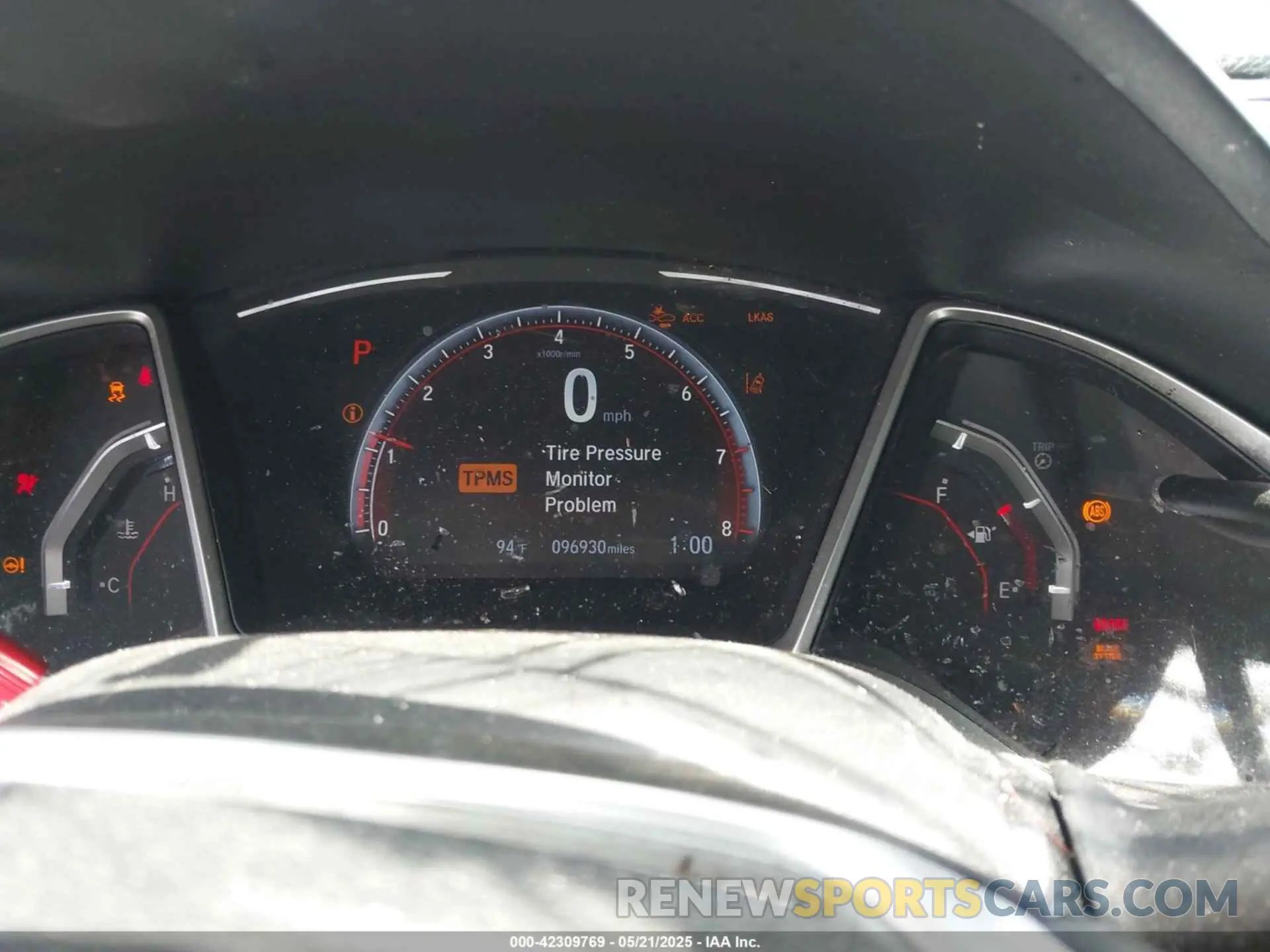 7 Photograph of a damaged car 19XFC2F88KE036734 HONDA CIVIC 2019