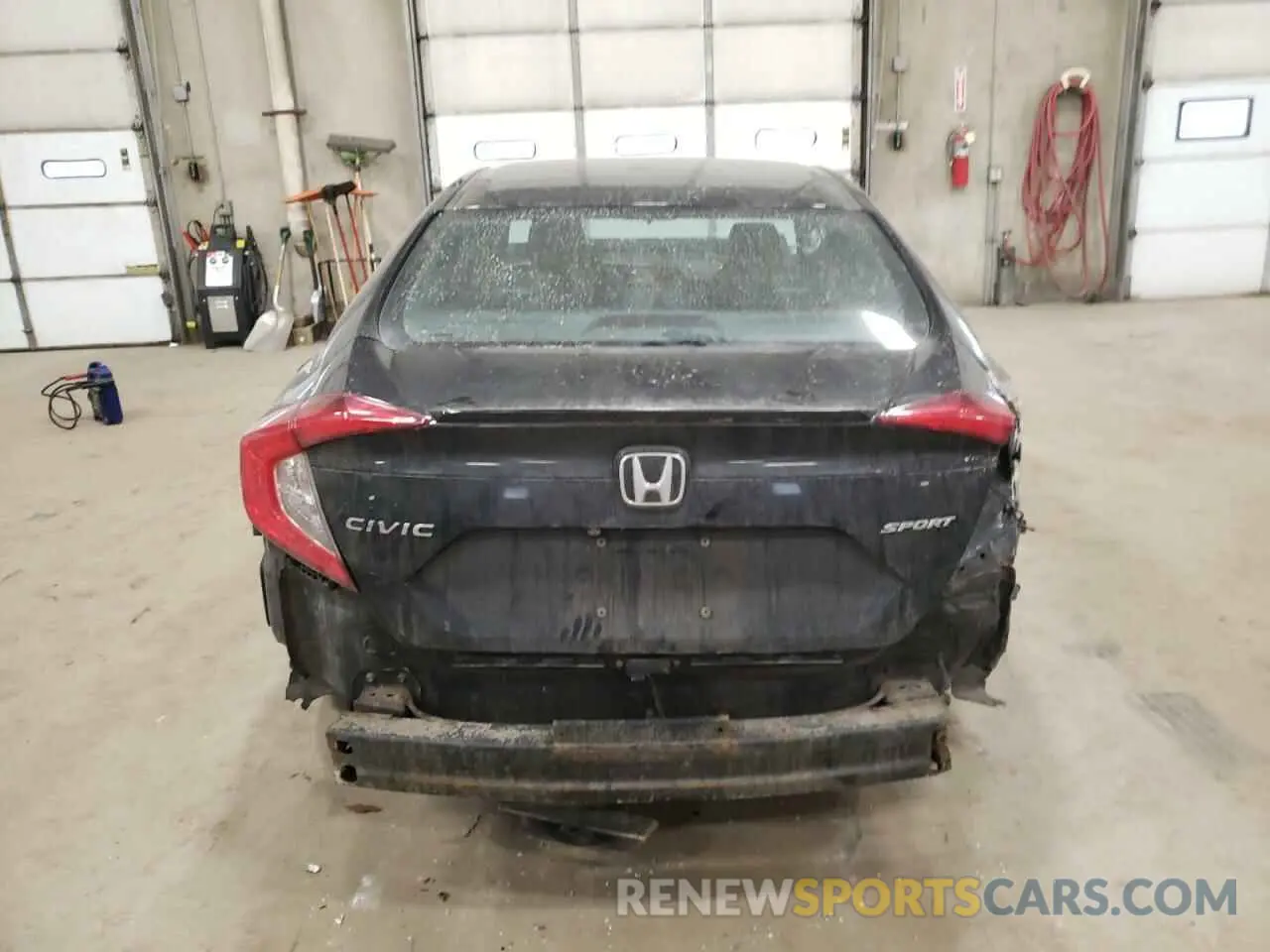 6 Photograph of a damaged car 19XFC2F88KE043702 HONDA CIVIC 2019