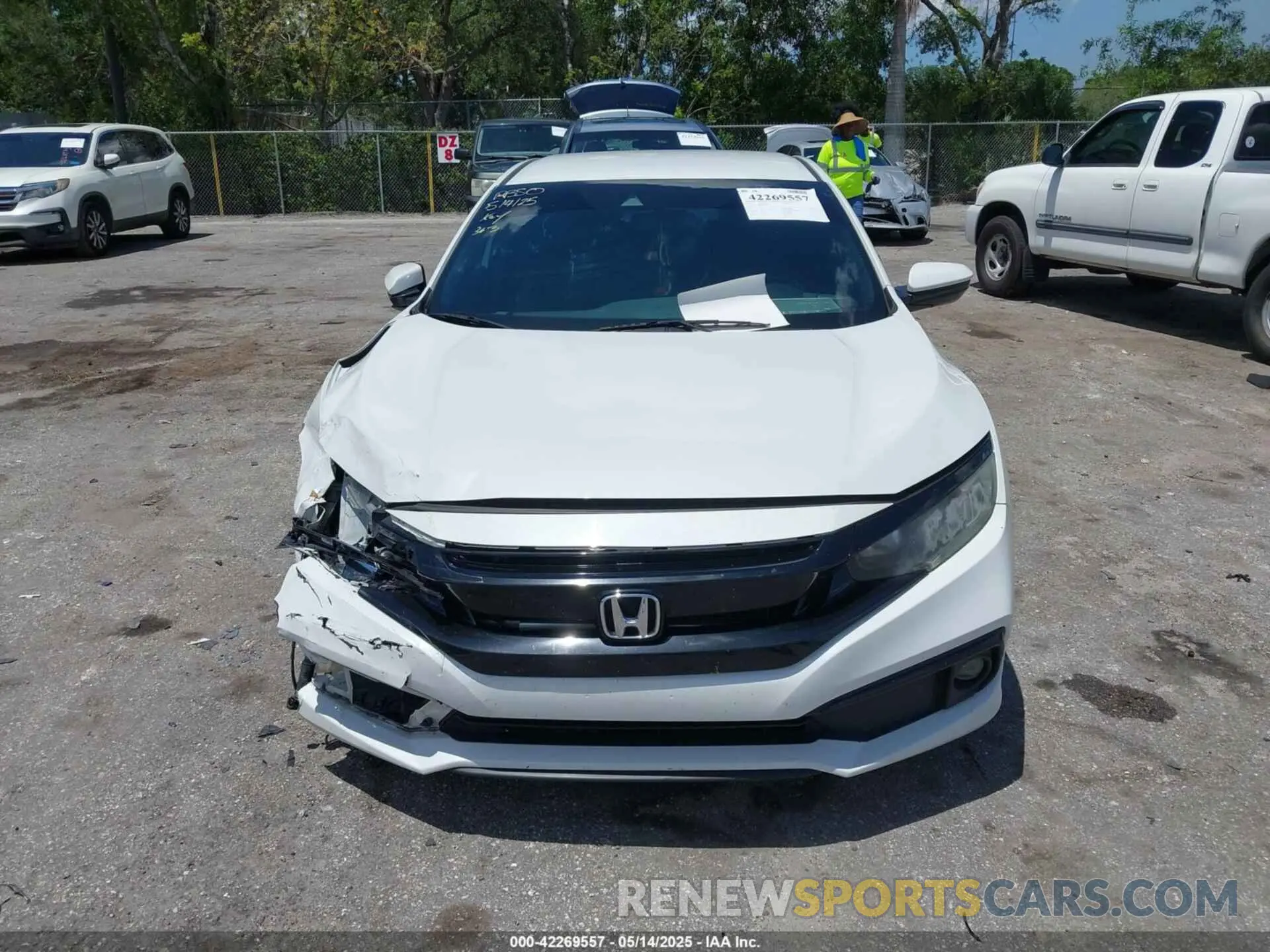 12 Photograph of a damaged car 19XFC2F88KE047720 HONDA CIVIC 2019
