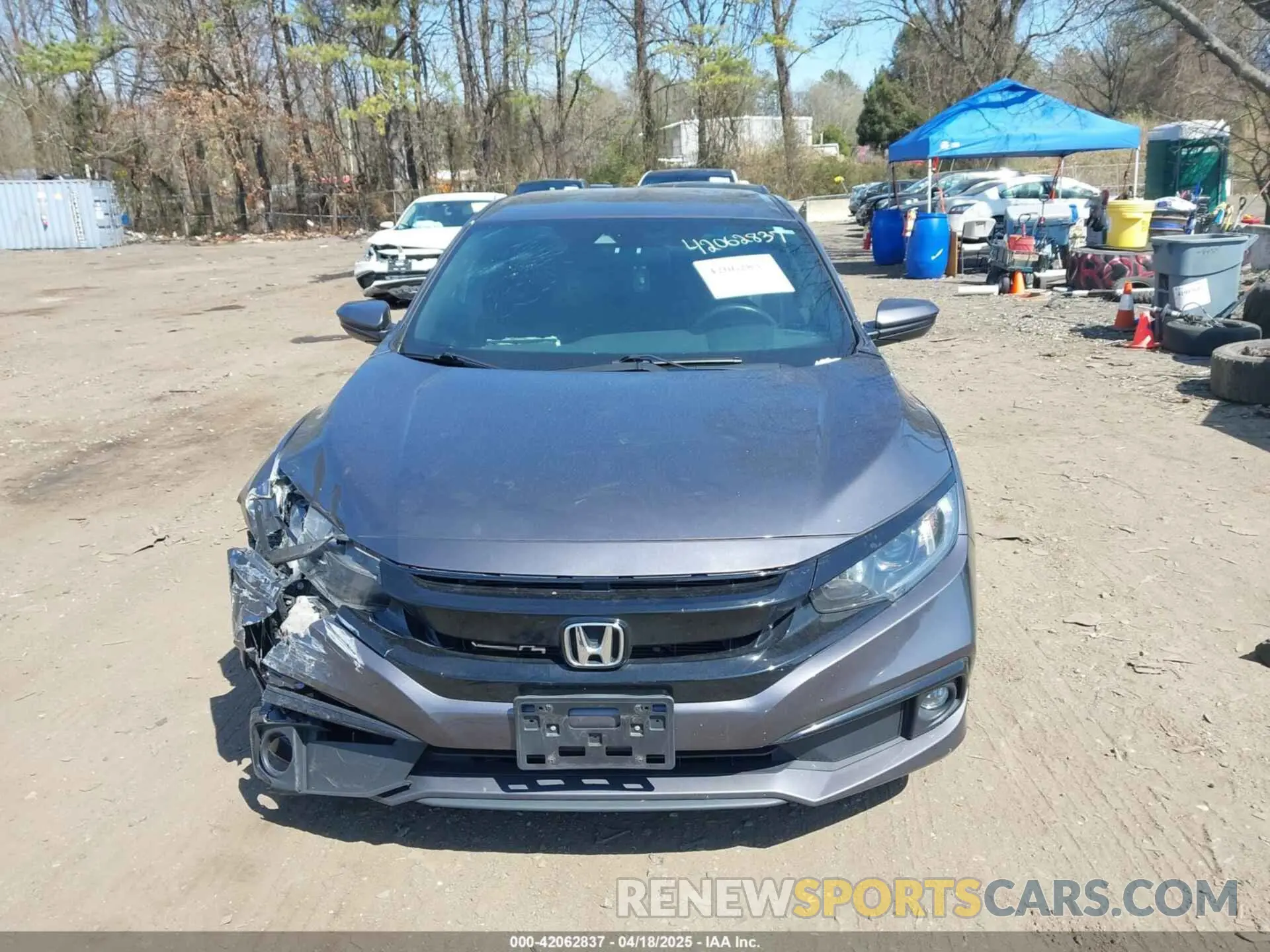 12 Photograph of a damaged car 19XFC2F88KE208342 HONDA CIVIC 2019