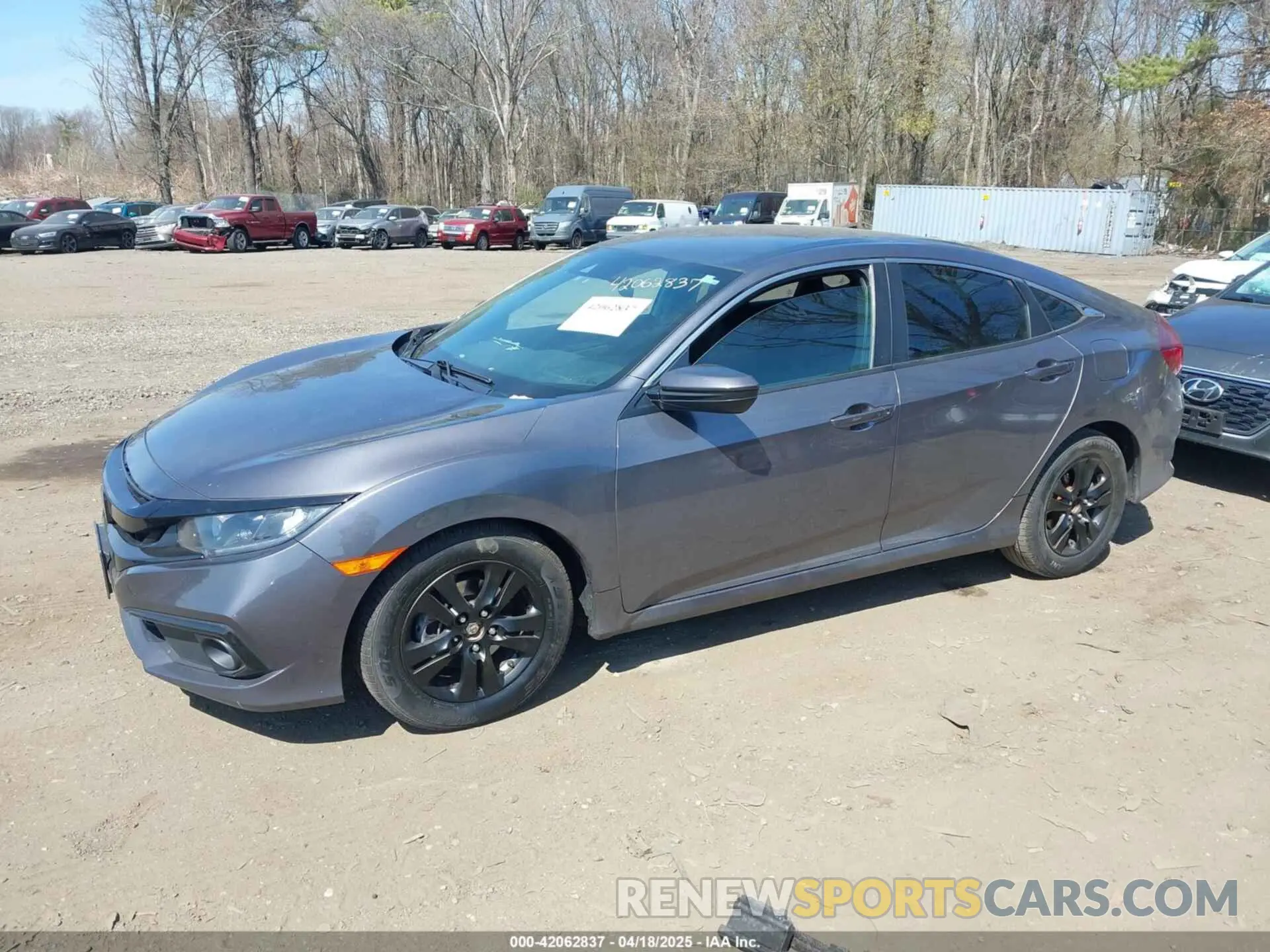 14 Photograph of a damaged car 19XFC2F88KE208342 HONDA CIVIC 2019