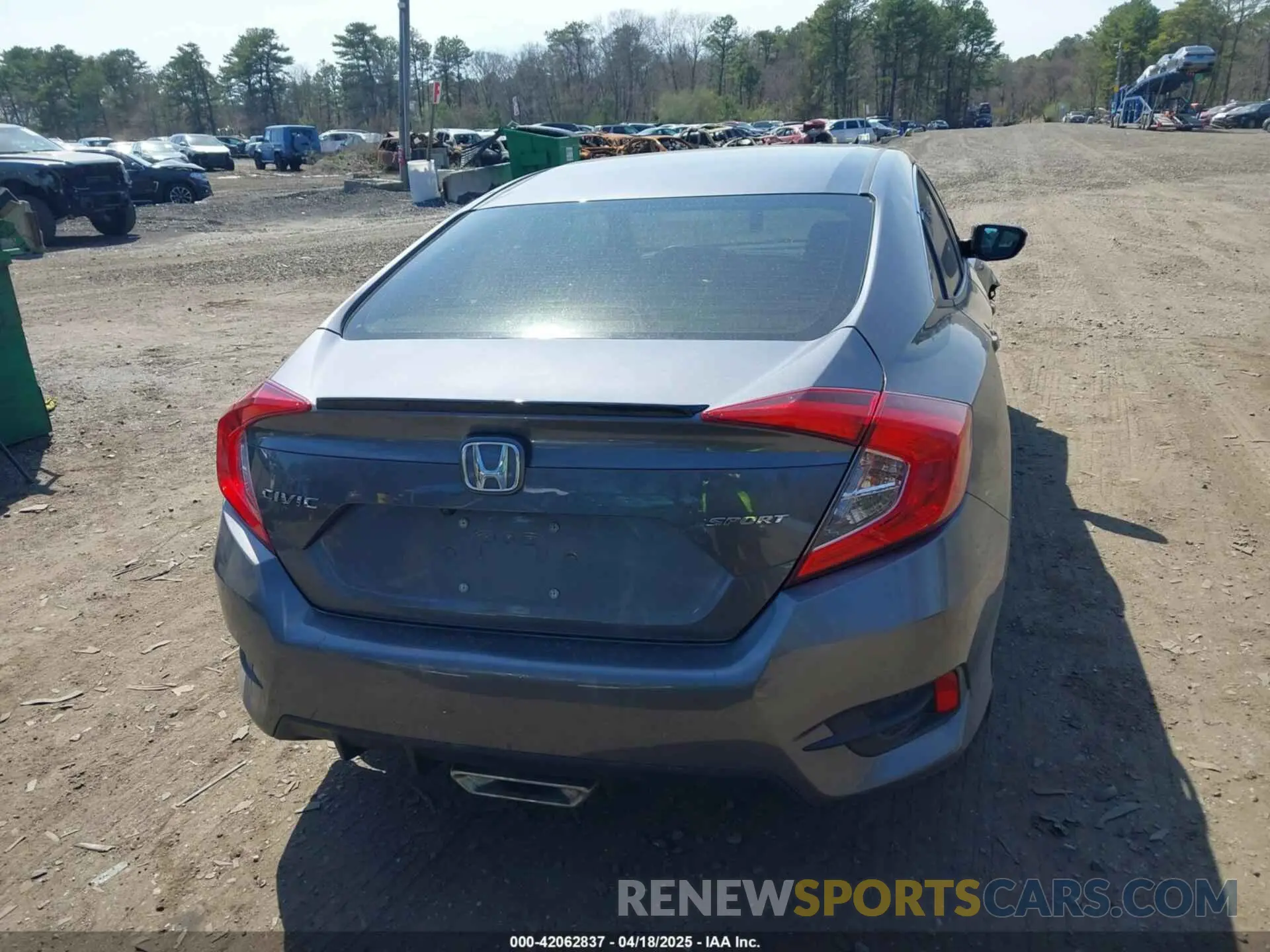 16 Photograph of a damaged car 19XFC2F88KE208342 HONDA CIVIC 2019
