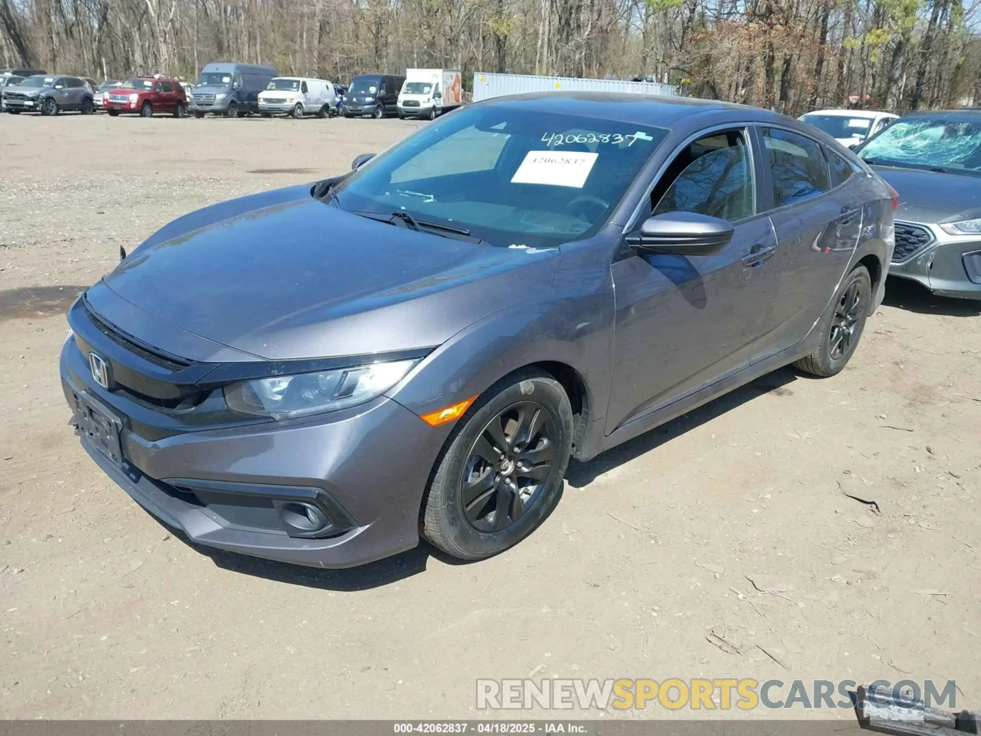 2 Photograph of a damaged car 19XFC2F88KE208342 HONDA CIVIC 2019