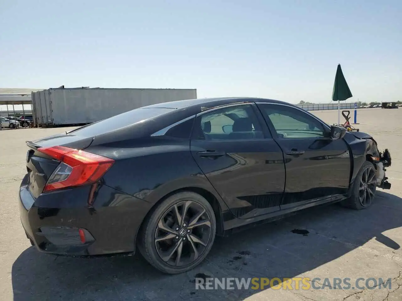 3 Photograph of a damaged car 19XFC2F88KE209376 HONDA CIVIC 2019