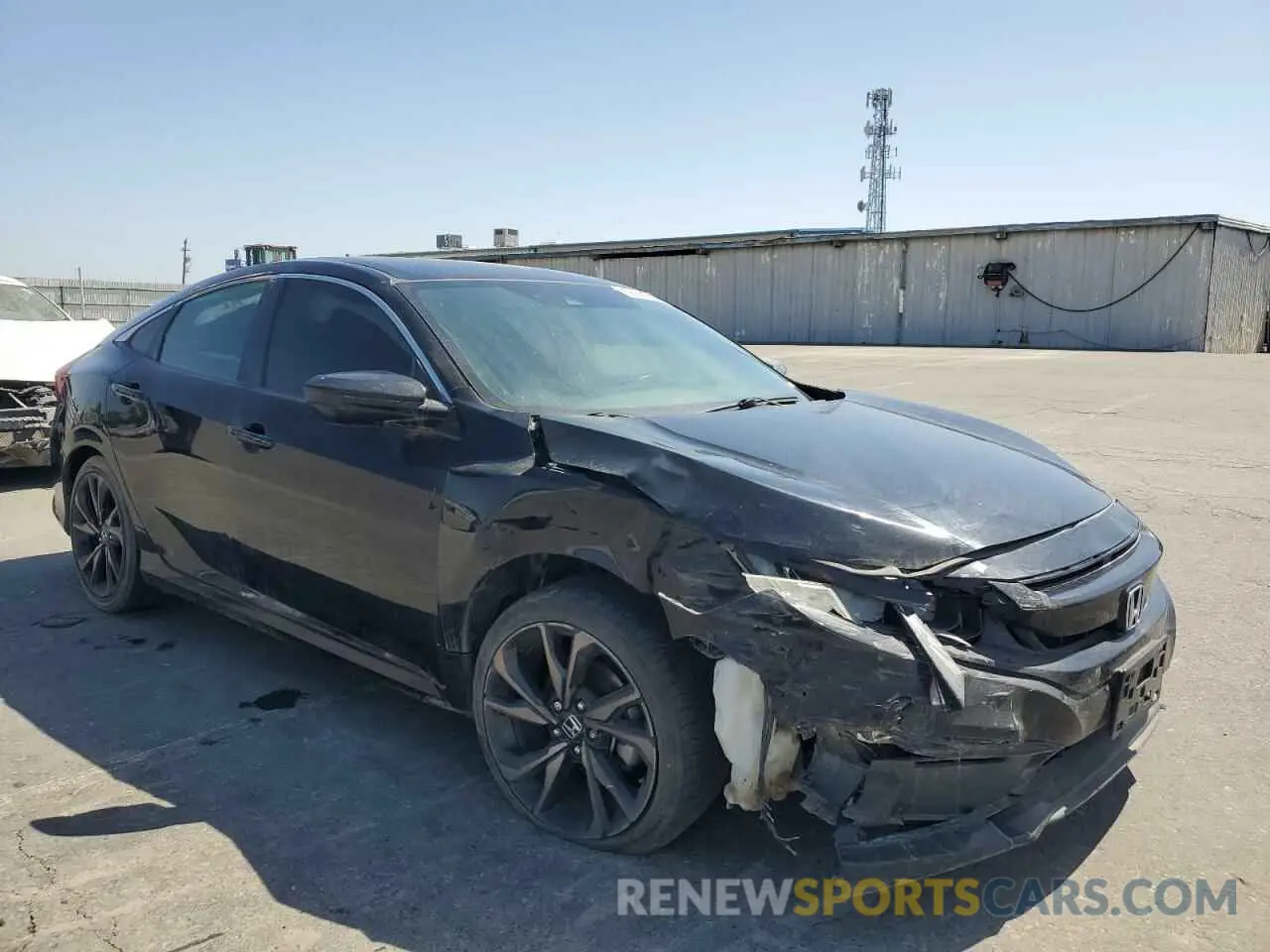 4 Photograph of a damaged car 19XFC2F88KE209376 HONDA CIVIC 2019