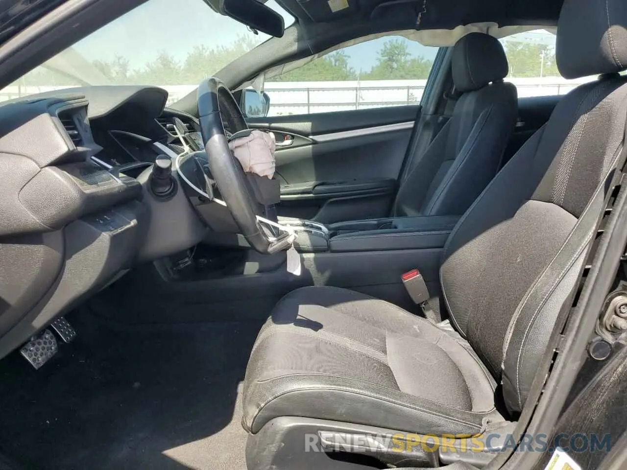 7 Photograph of a damaged car 19XFC2F88KE209376 HONDA CIVIC 2019