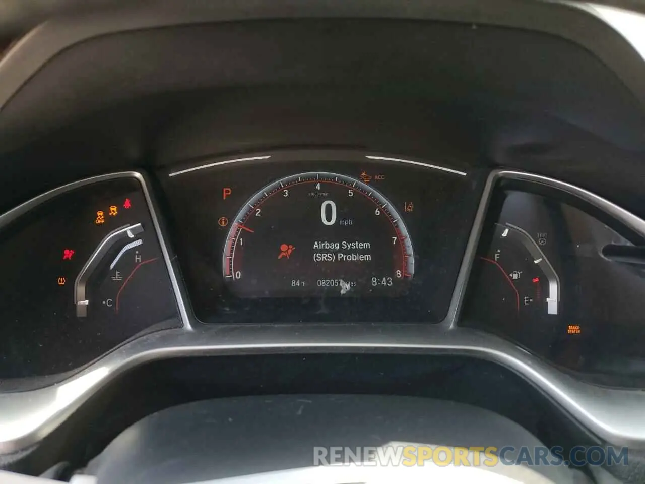 9 Photograph of a damaged car 19XFC2F88KE209376 HONDA CIVIC 2019