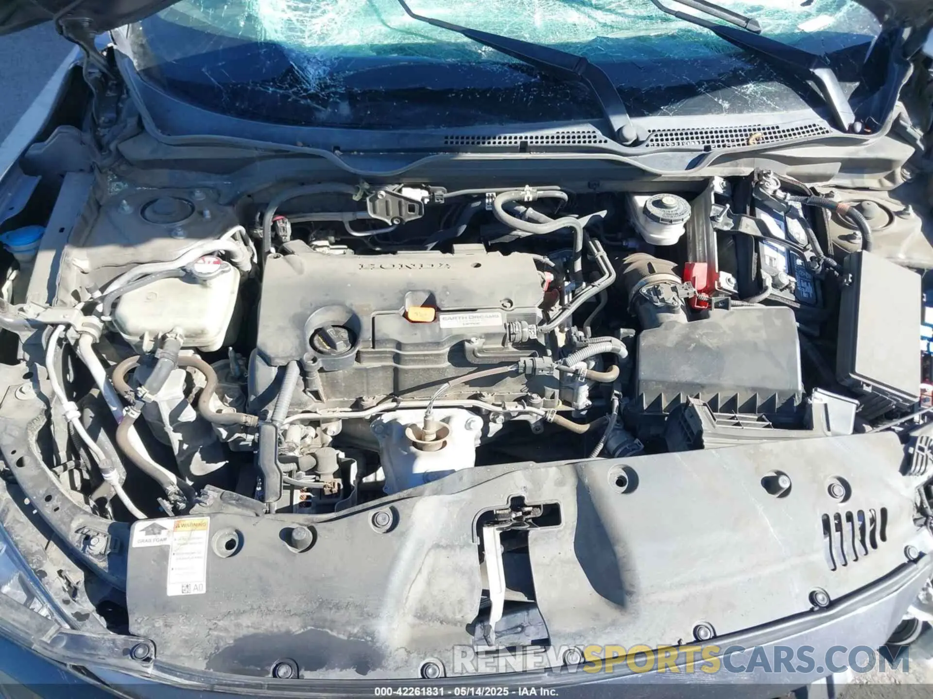 10 Photograph of a damaged car 19XFC2F88KE213279 HONDA CIVIC 2019