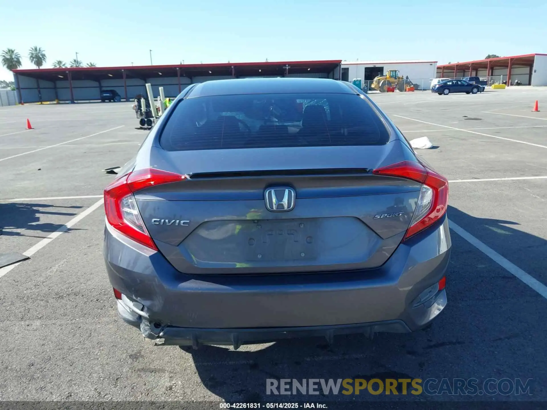 16 Photograph of a damaged car 19XFC2F88KE213279 HONDA CIVIC 2019