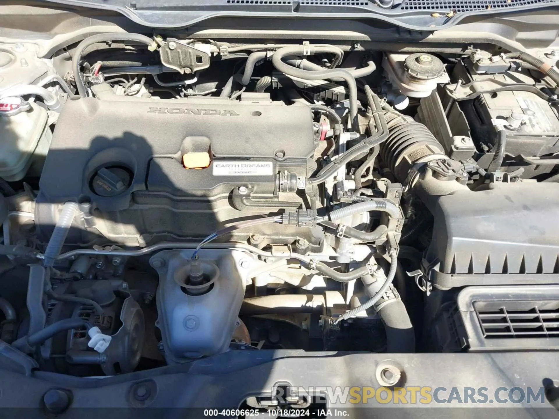 10 Photograph of a damaged car 19XFC2F88KE213377 HONDA CIVIC 2019
