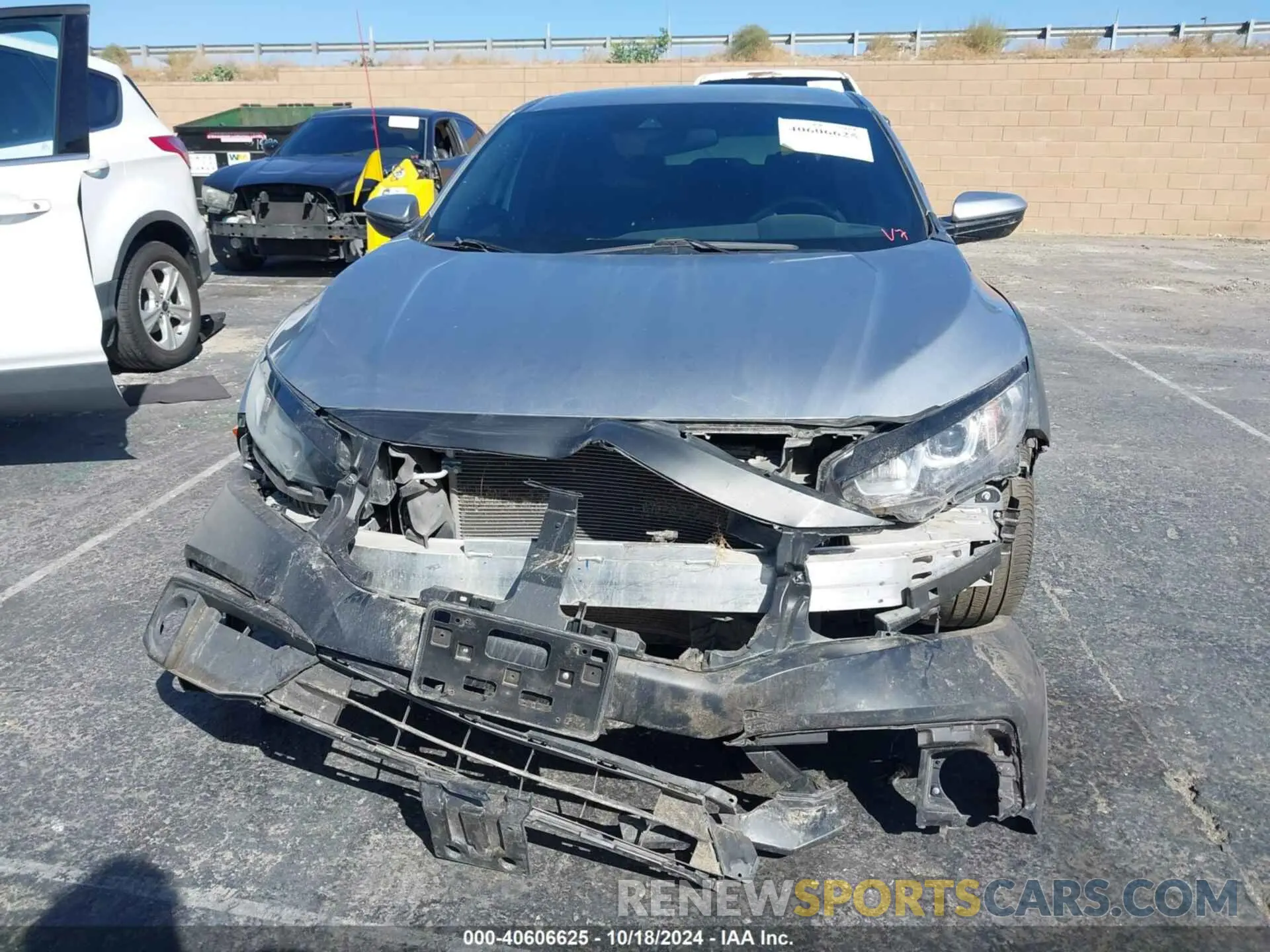 11 Photograph of a damaged car 19XFC2F88KE213377 HONDA CIVIC 2019