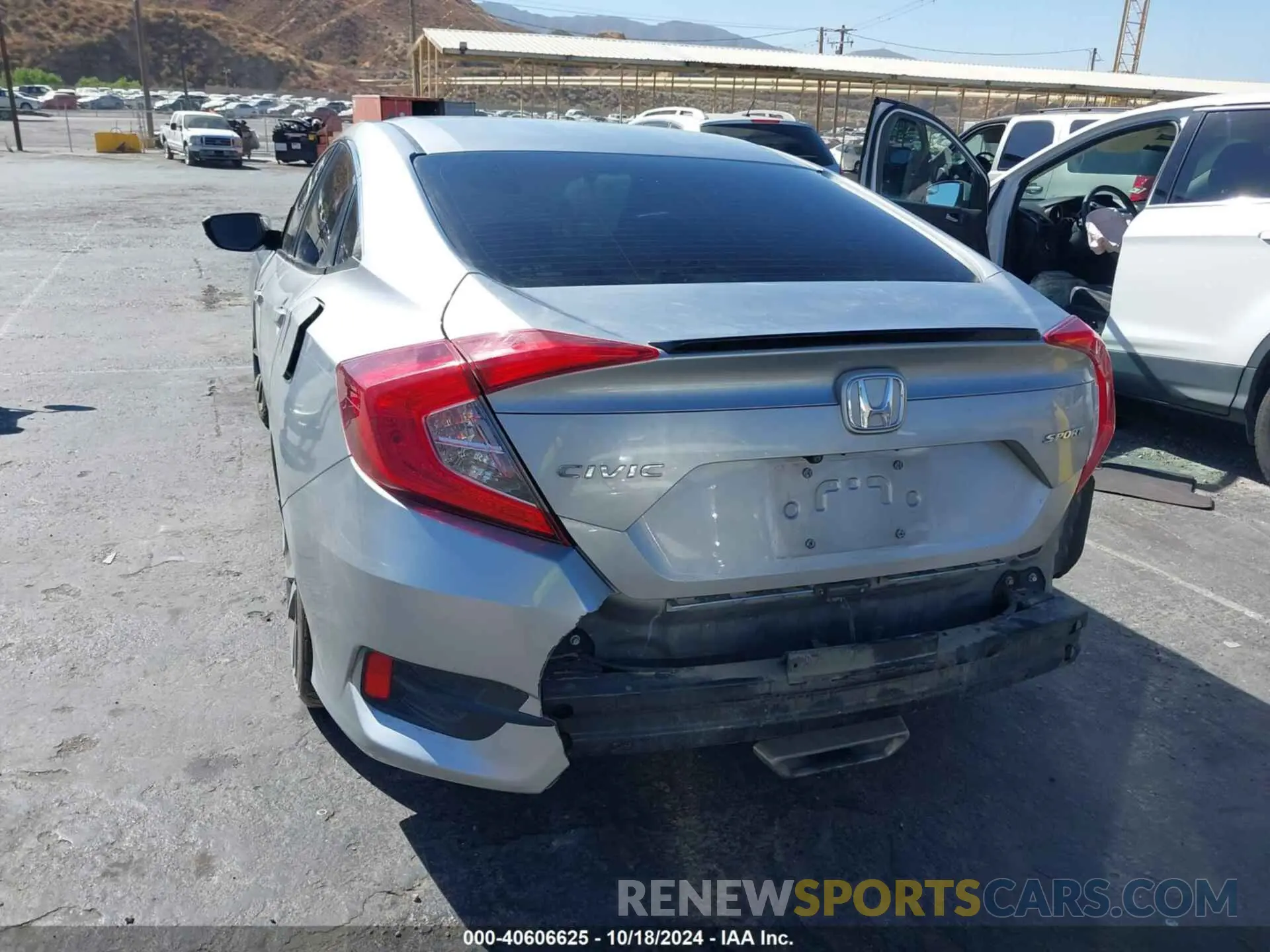 15 Photograph of a damaged car 19XFC2F88KE213377 HONDA CIVIC 2019