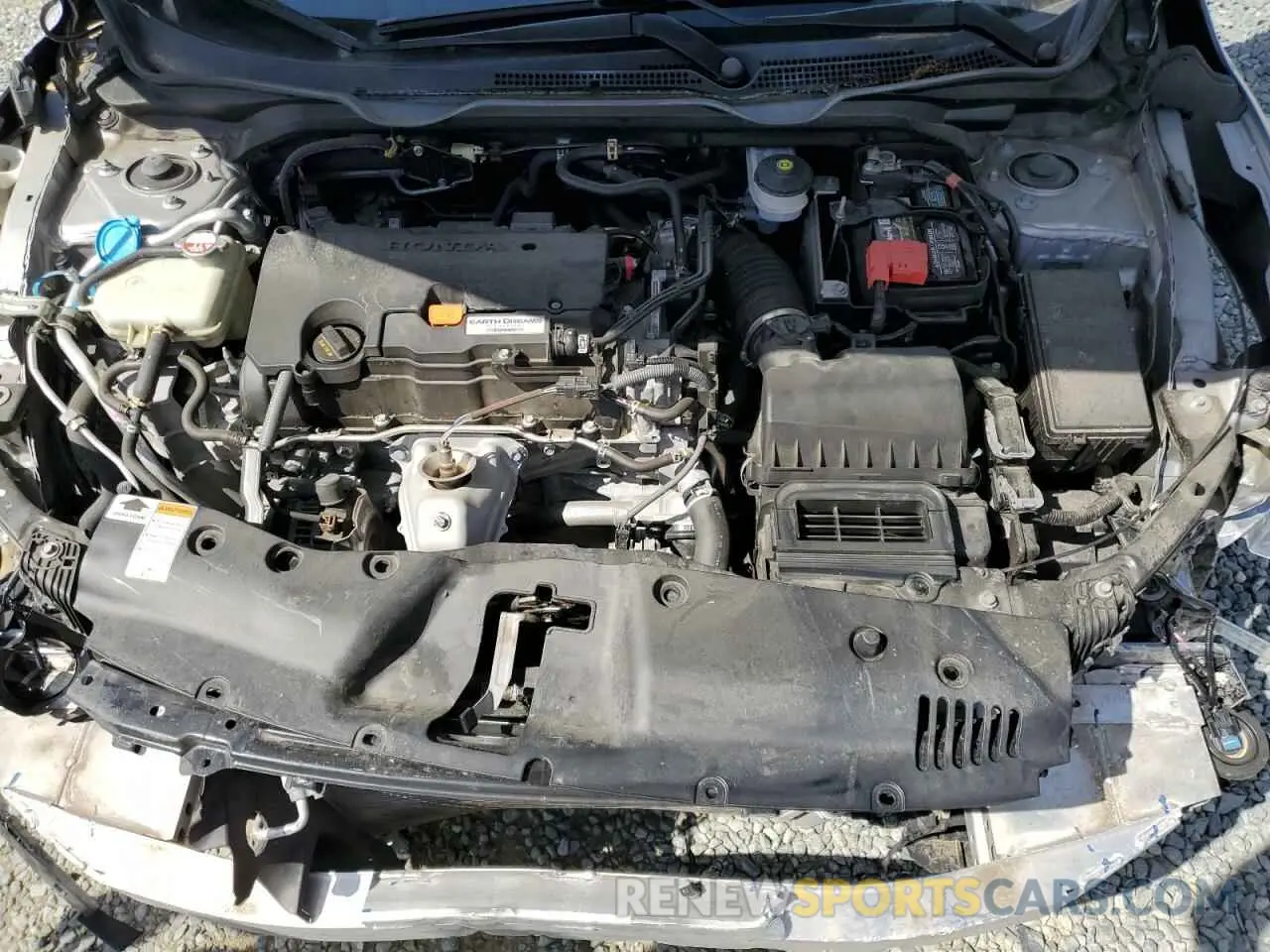 11 Photograph of a damaged car 19XFC2F89KE000308 HONDA CIVIC 2019