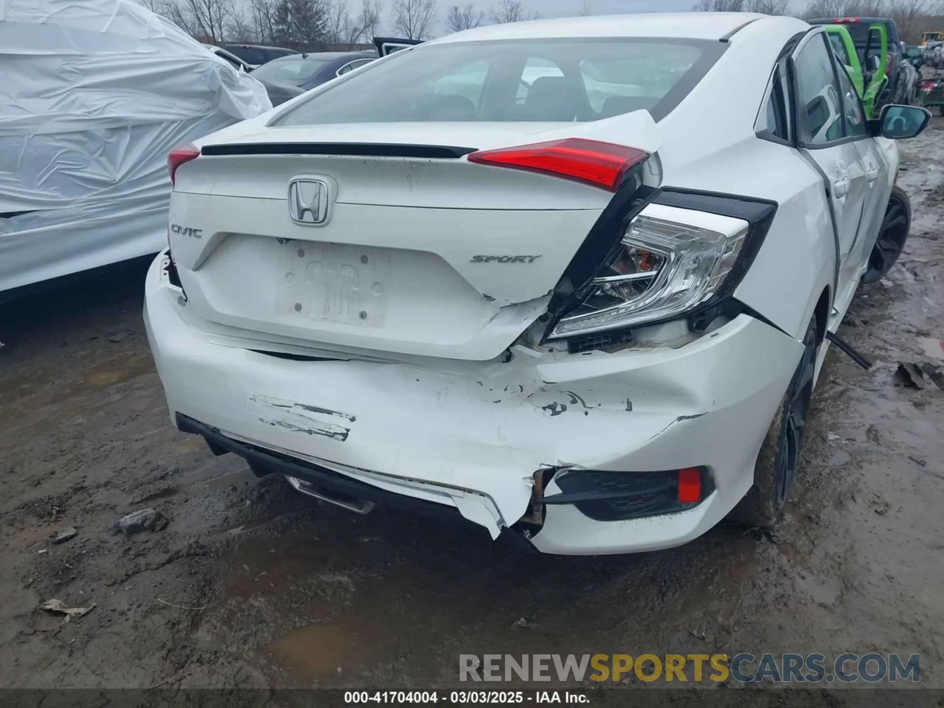 6 Photograph of a damaged car 19XFC2F89KE013334 HONDA CIVIC 2019