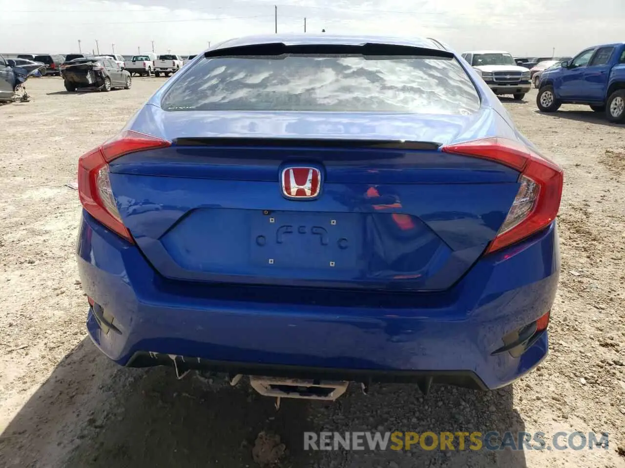 6 Photograph of a damaged car 19XFC2F89KE013799 HONDA CIVIC 2019