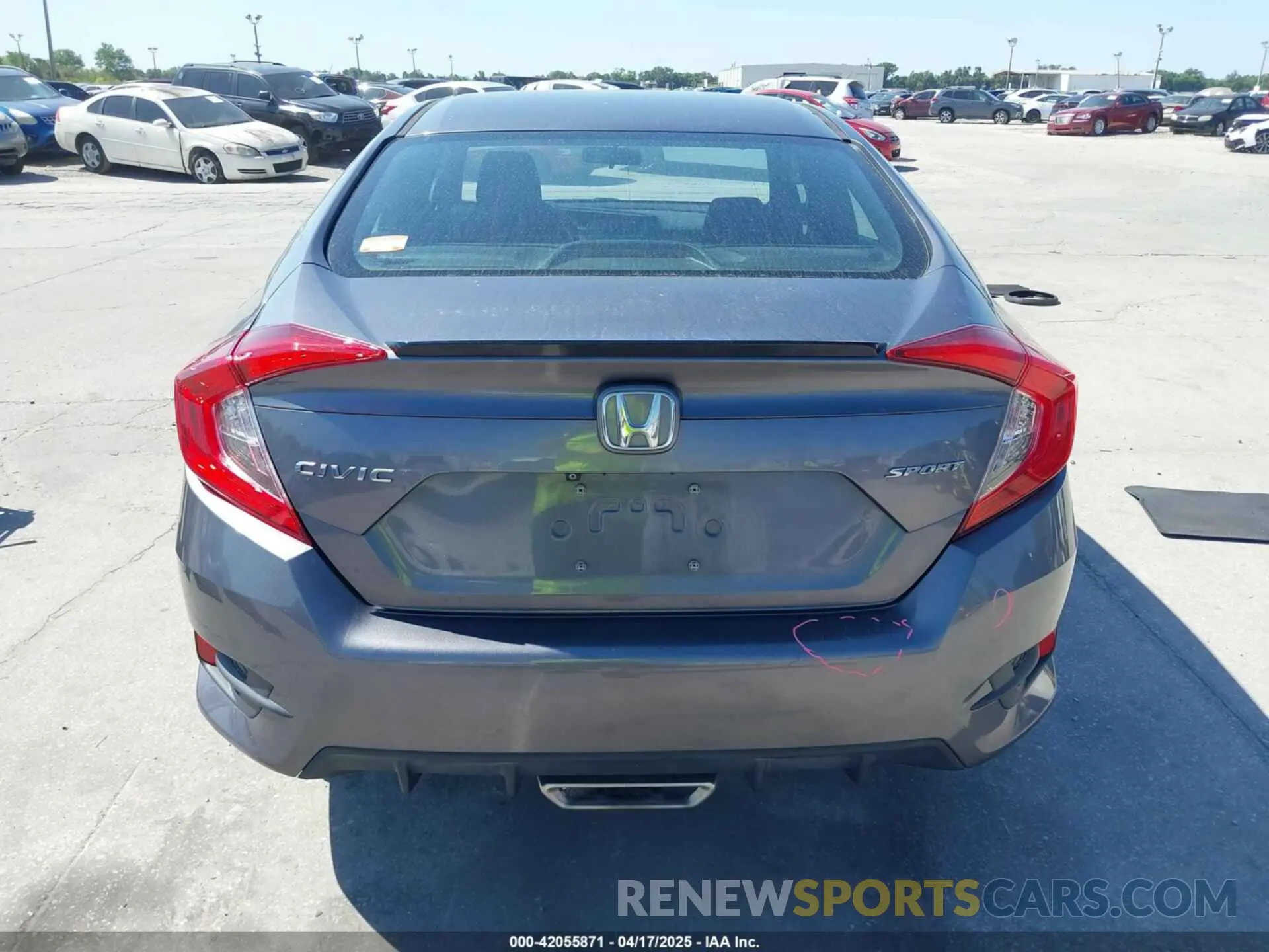 17 Photograph of a damaged car 19XFC2F89KE019683 HONDA CIVIC 2019