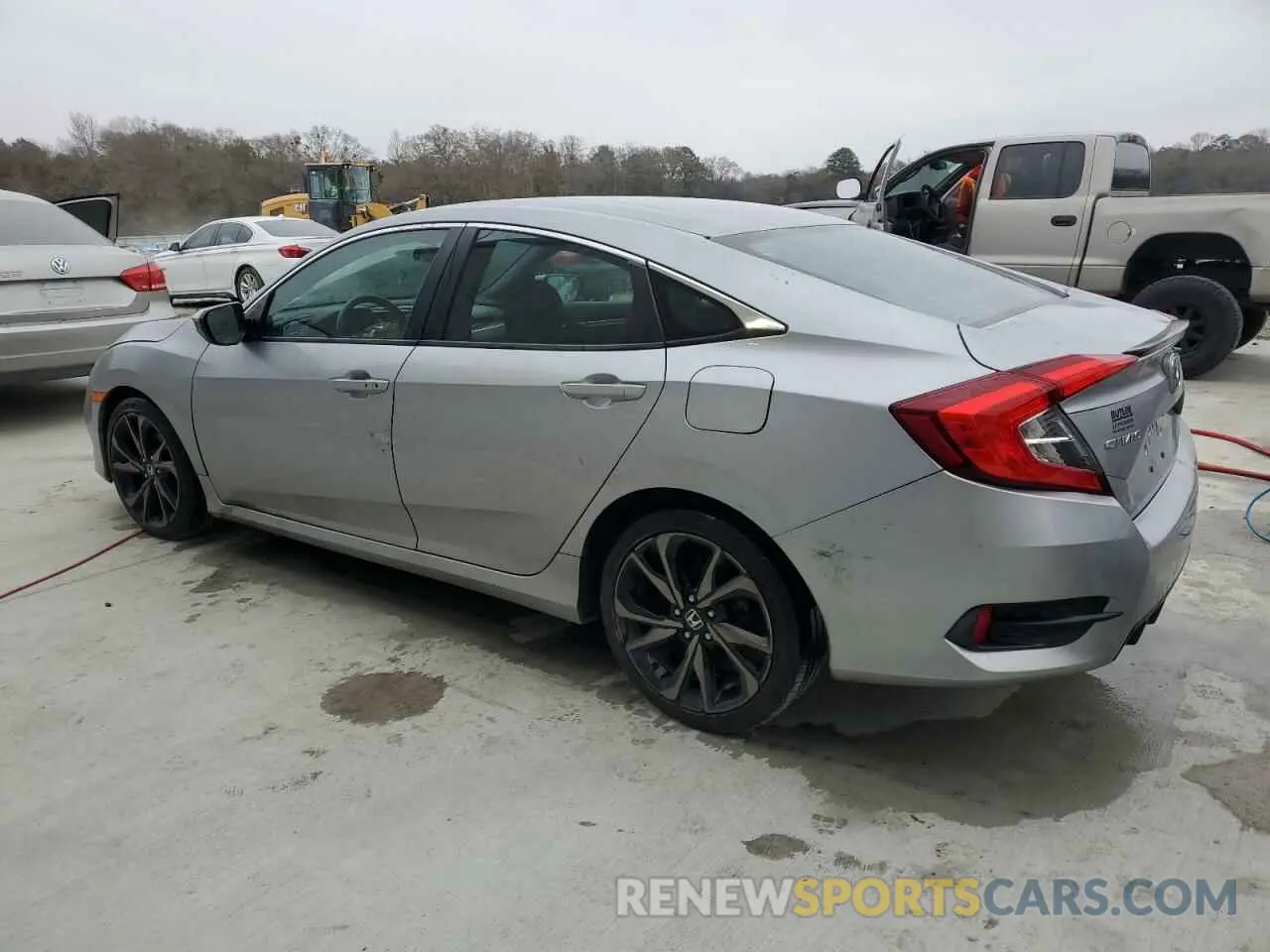 2 Photograph of a damaged car 19XFC2F89KE029033 HONDA CIVIC 2019