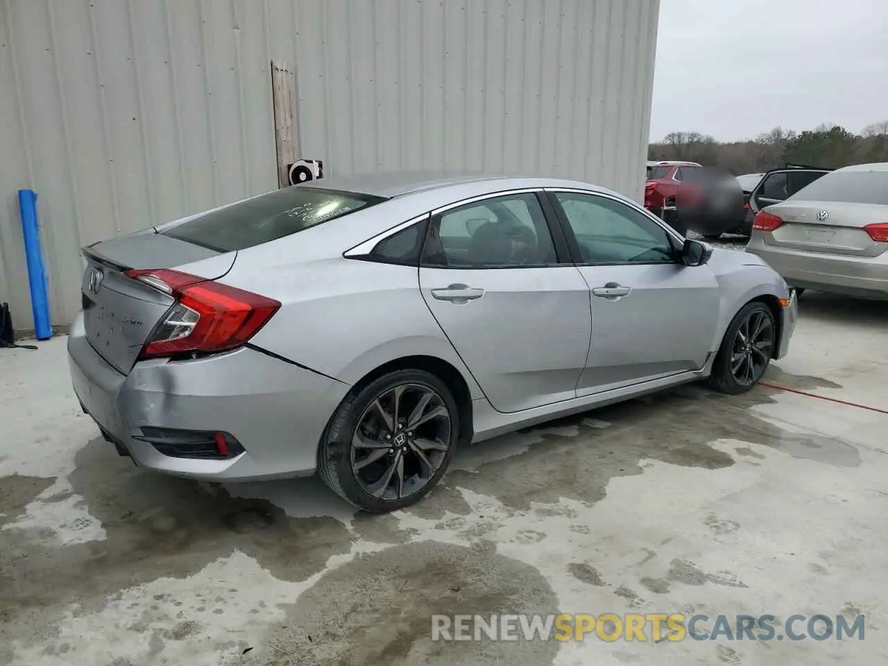 3 Photograph of a damaged car 19XFC2F89KE029033 HONDA CIVIC 2019