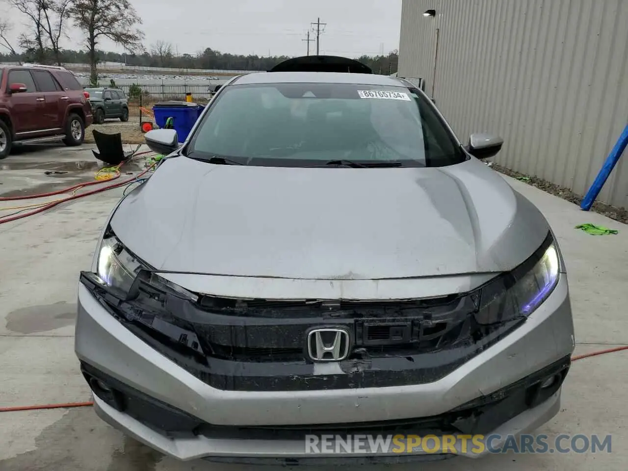 5 Photograph of a damaged car 19XFC2F89KE029033 HONDA CIVIC 2019