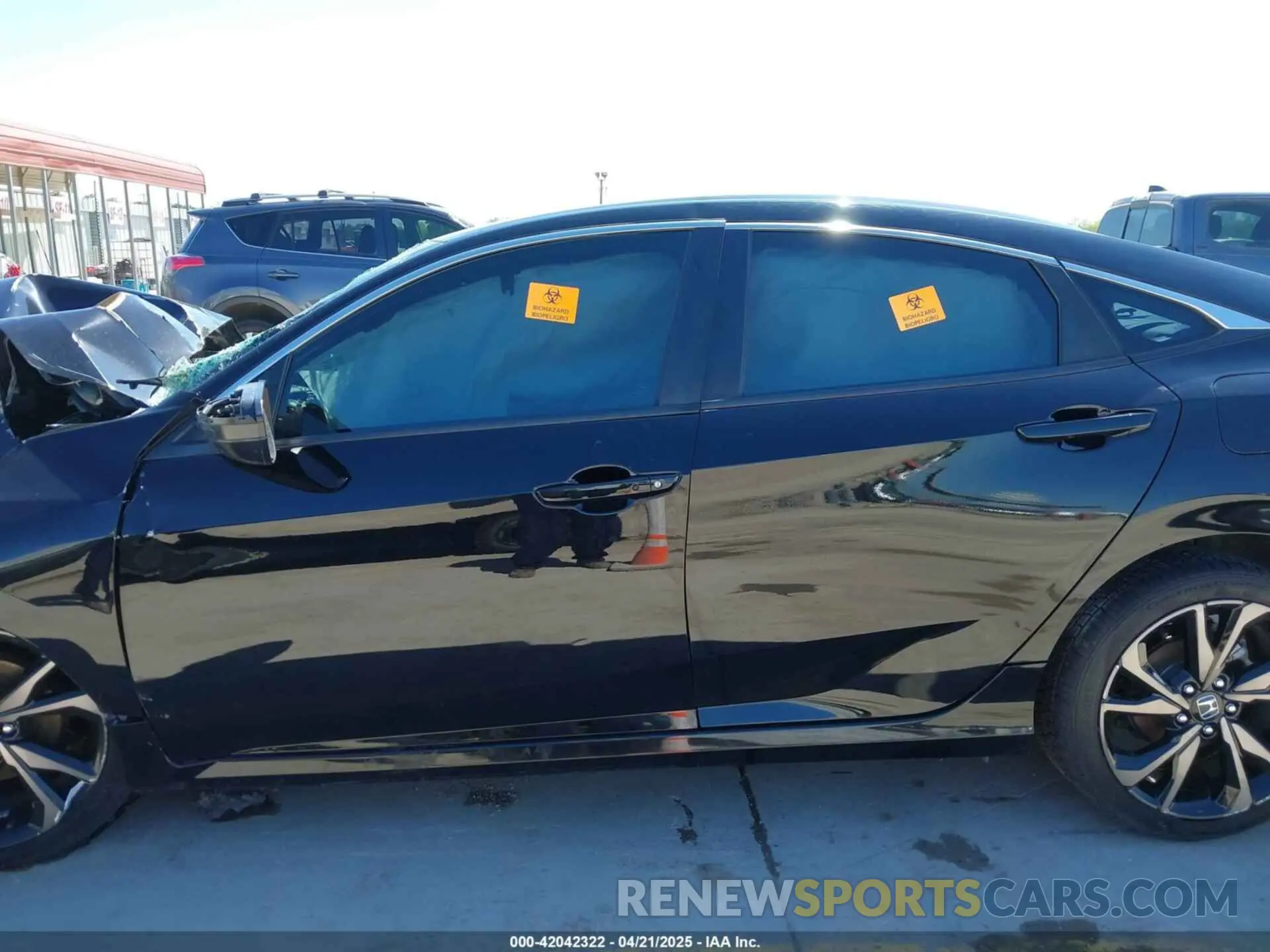 13 Photograph of a damaged car 19XFC2F89KE051016 HONDA CIVIC 2019