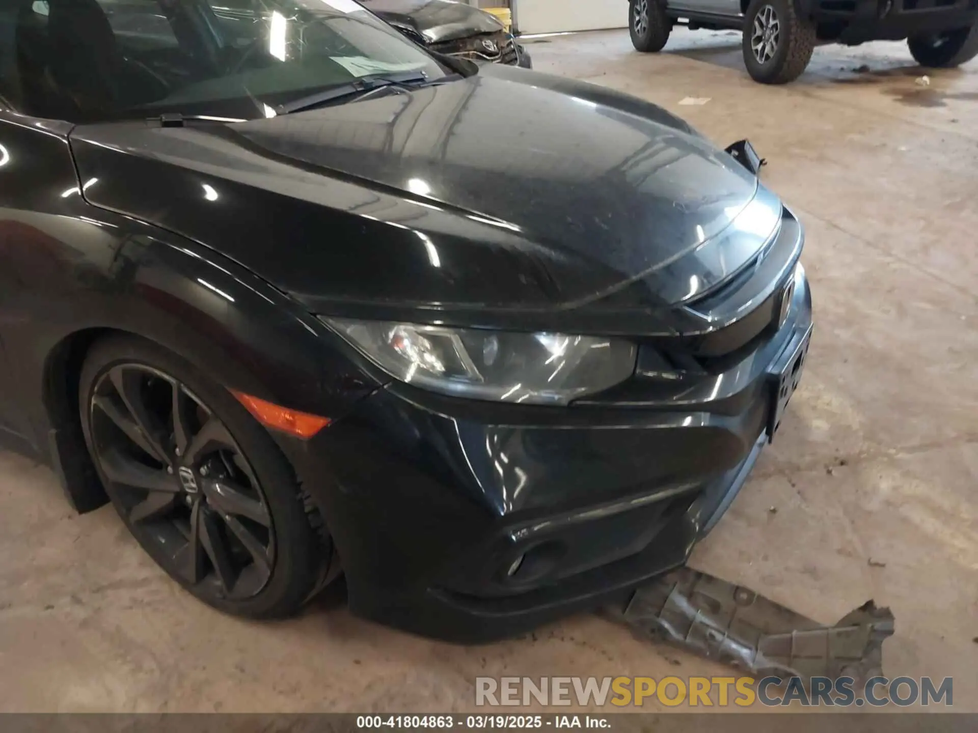 21 Photograph of a damaged car 19XFC2F89KE206213 HONDA CIVIC 2019
