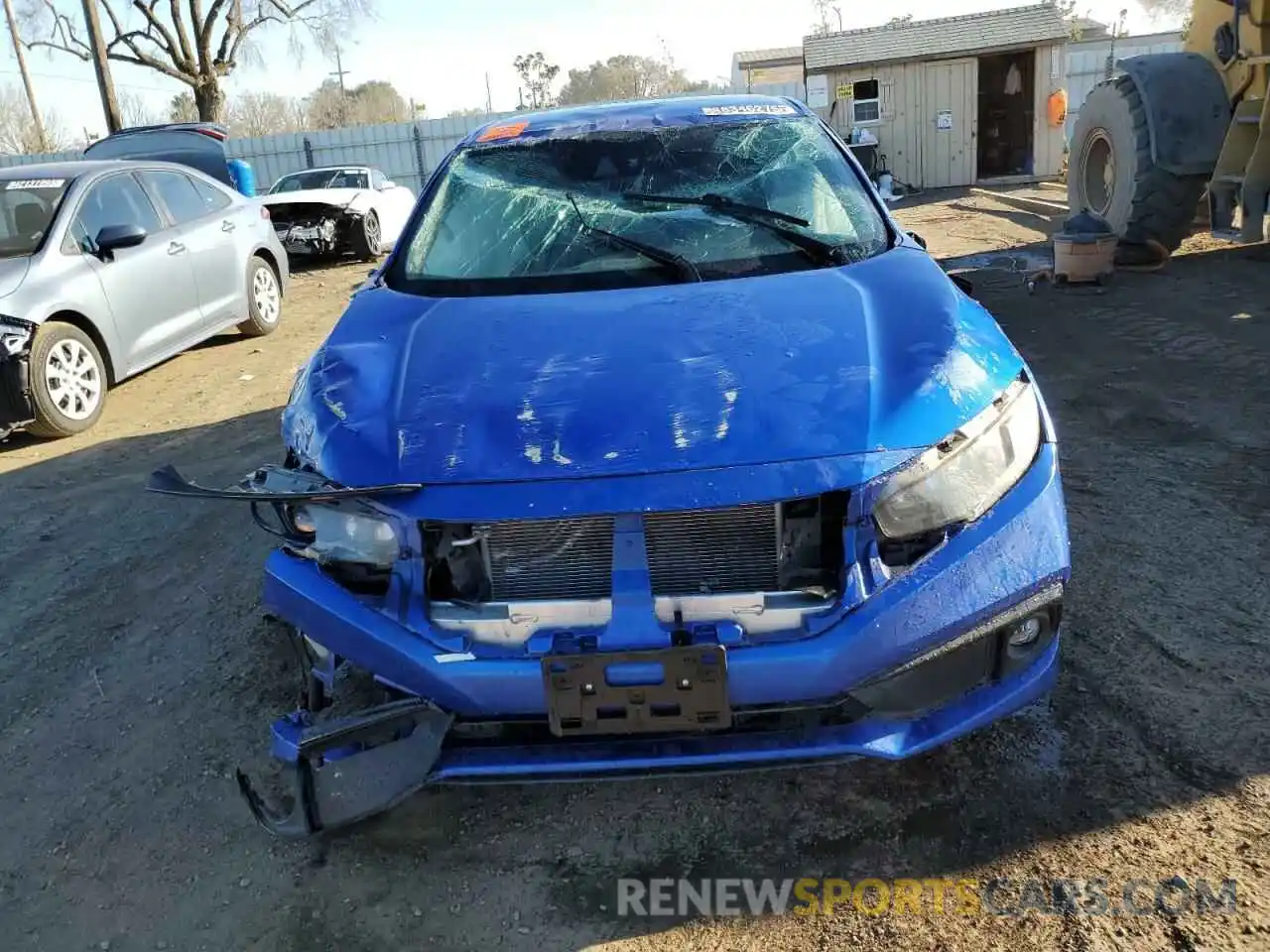 5 Photograph of a damaged car 19XFC2F89KE209242 HONDA CIVIC 2019