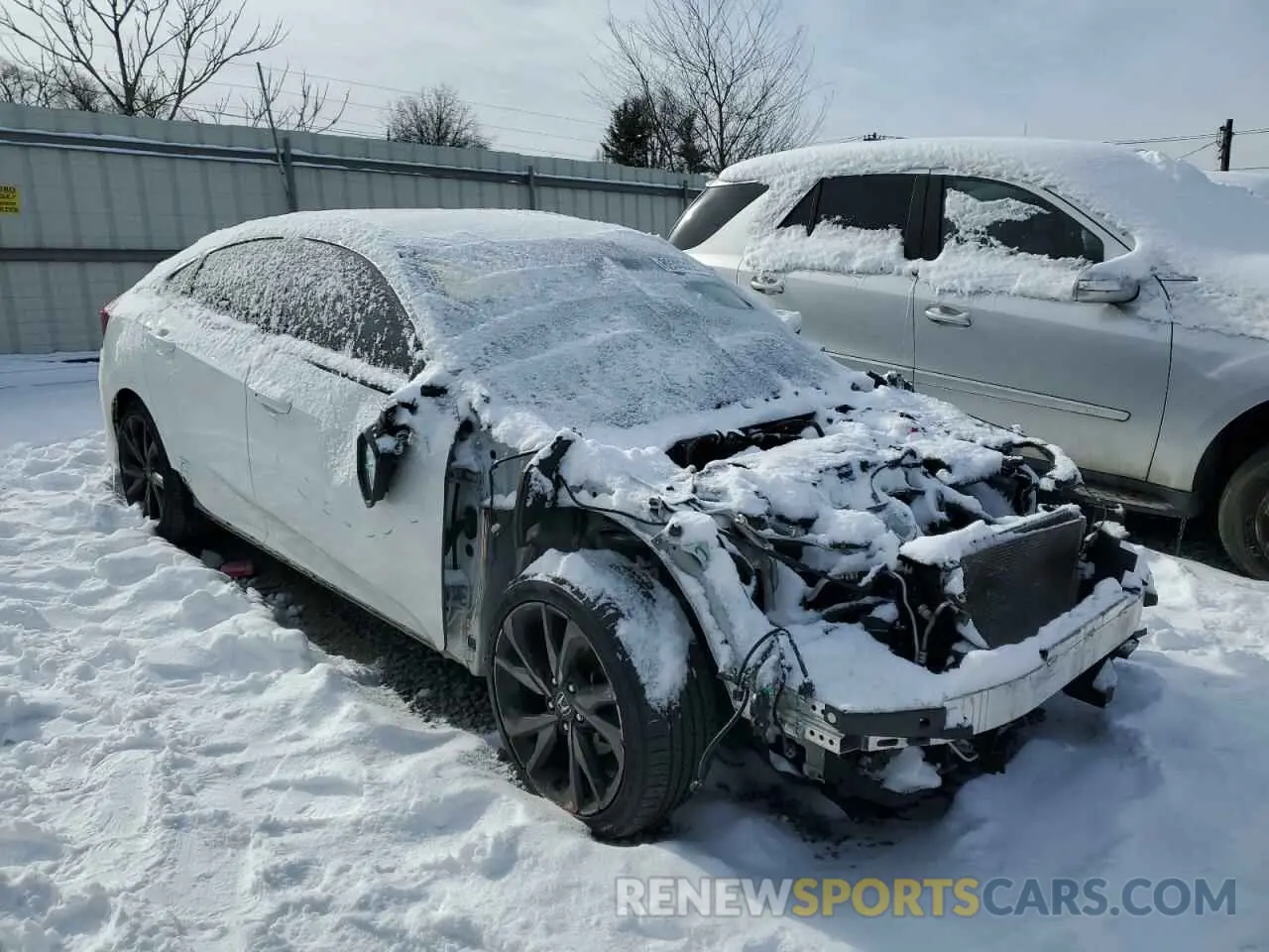 4 Photograph of a damaged car 19XFC2F8XKE019918 HONDA CIVIC 2019