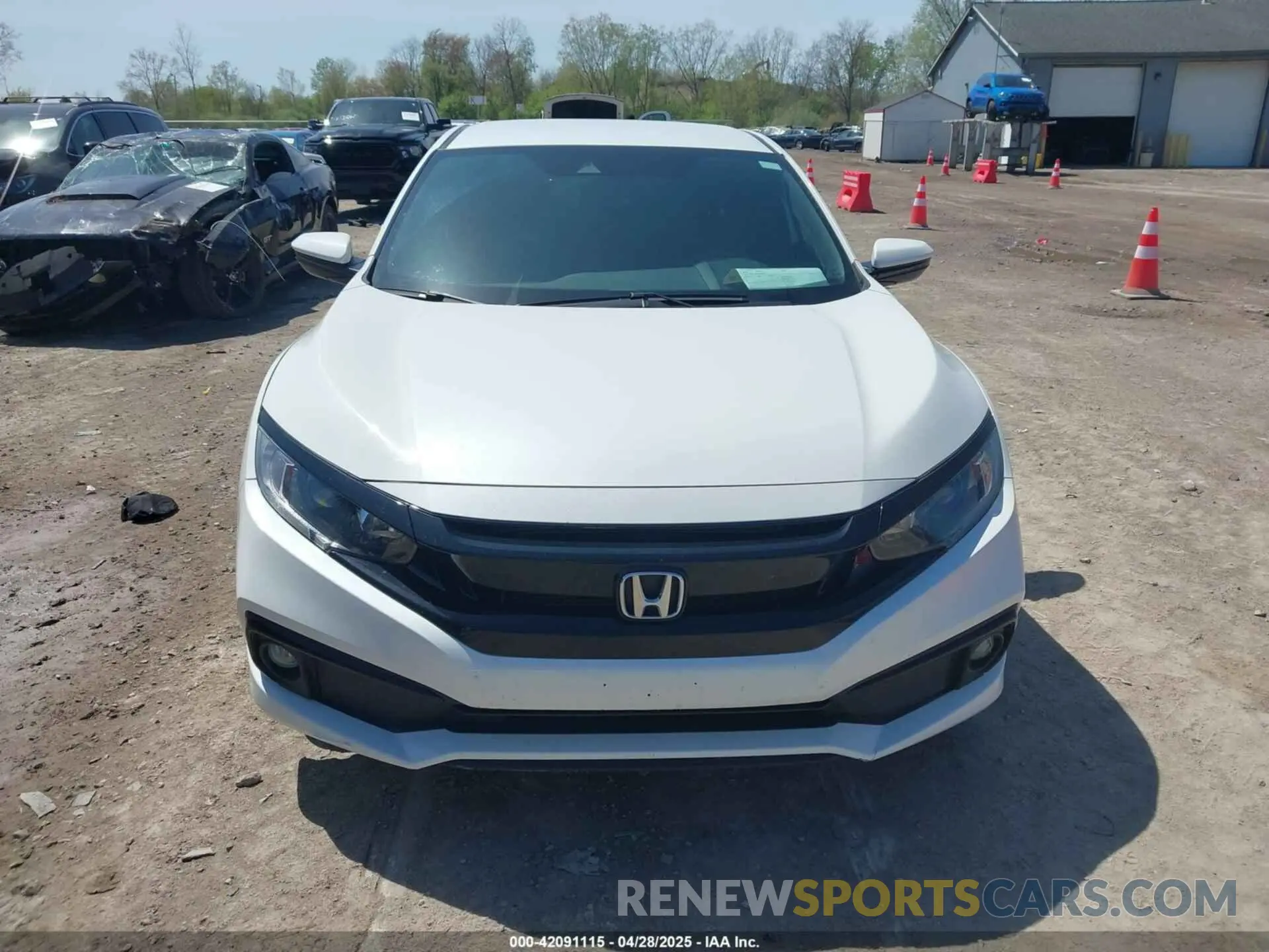 12 Photograph of a damaged car 19XFC2F8XKE026657 HONDA CIVIC 2019