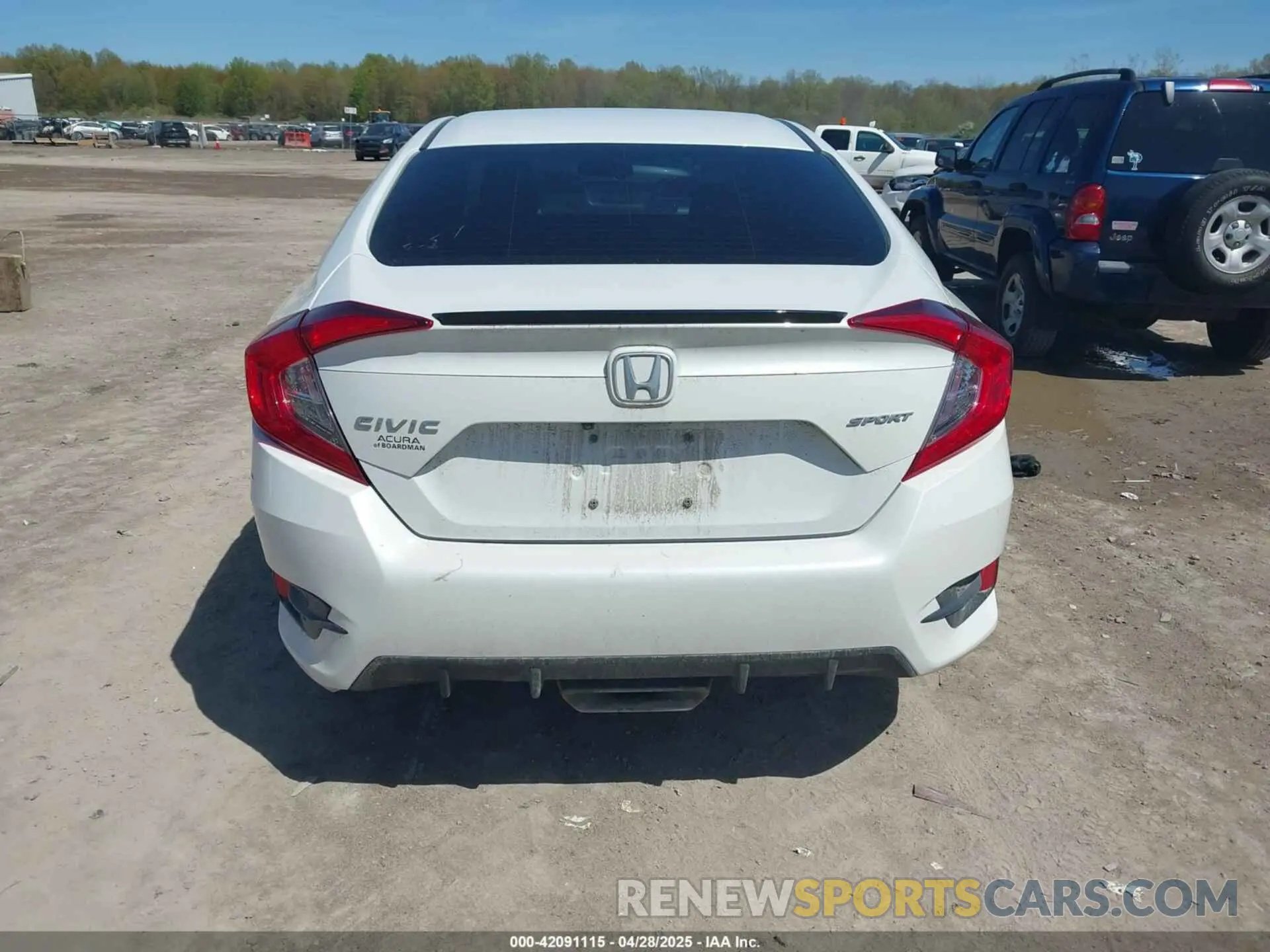 16 Photograph of a damaged car 19XFC2F8XKE026657 HONDA CIVIC 2019