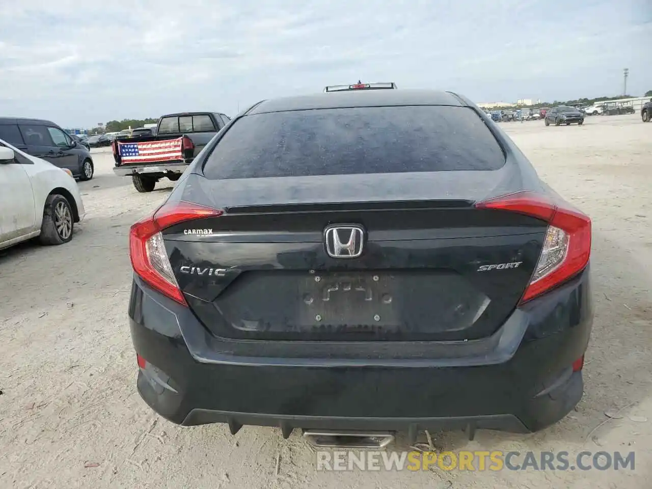 6 Photograph of a damaged car 19XFC2F8XKE029400 HONDA CIVIC 2019