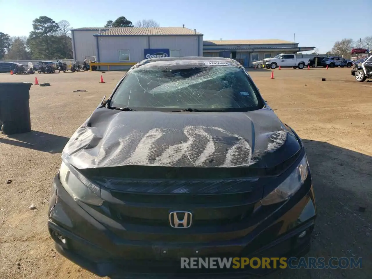 5 Photograph of a damaged car 19XFC2F8XKE035360 HONDA CIVIC 2019
