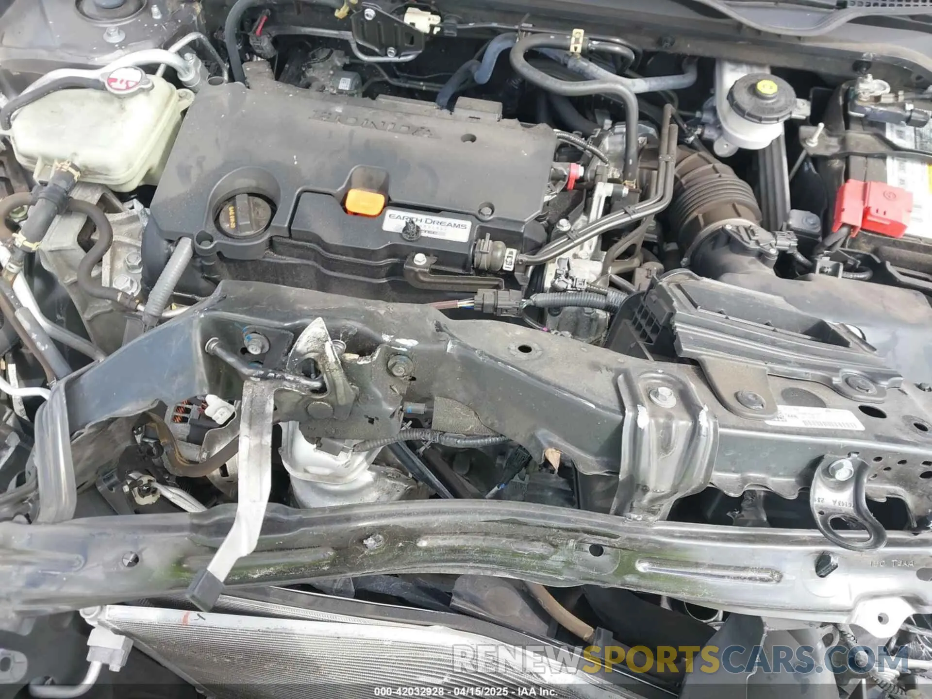 10 Photograph of a damaged car 19XFC2F8XKE035939 HONDA CIVIC 2019