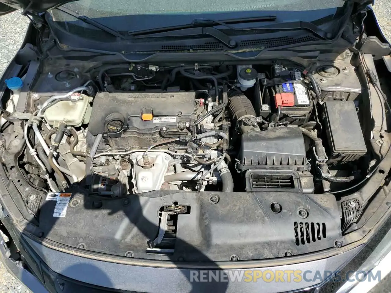 12 Photograph of a damaged car 19XFC2F8XKE037559 HONDA CIVIC 2019