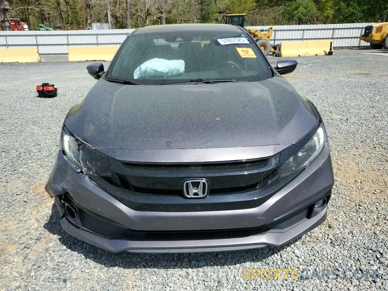5 Photograph of a damaged car 19XFC2F8XKE037559 HONDA CIVIC 2019