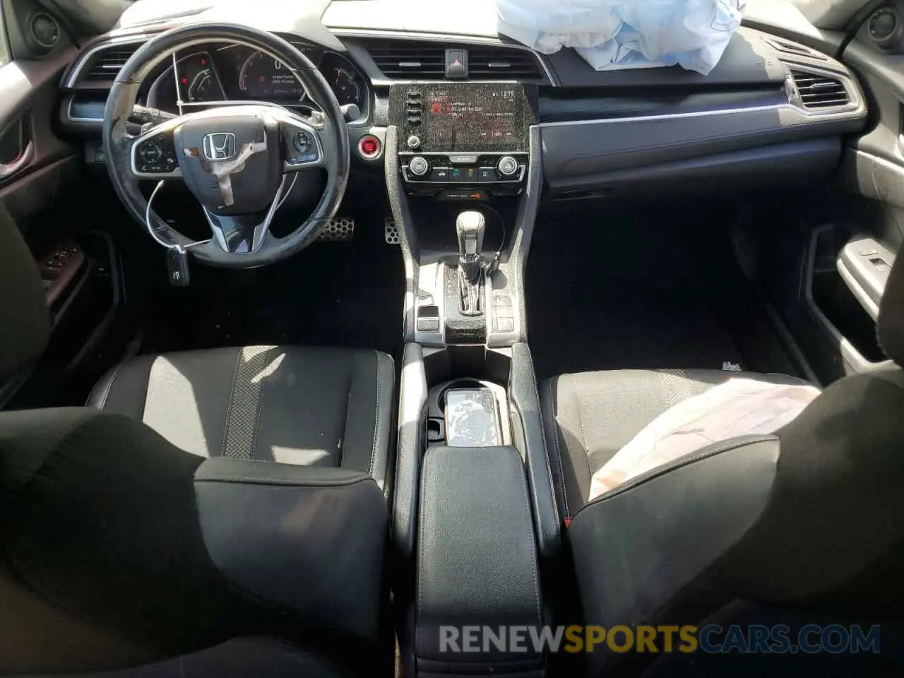 8 Photograph of a damaged car 19XFC2F8XKE037559 HONDA CIVIC 2019