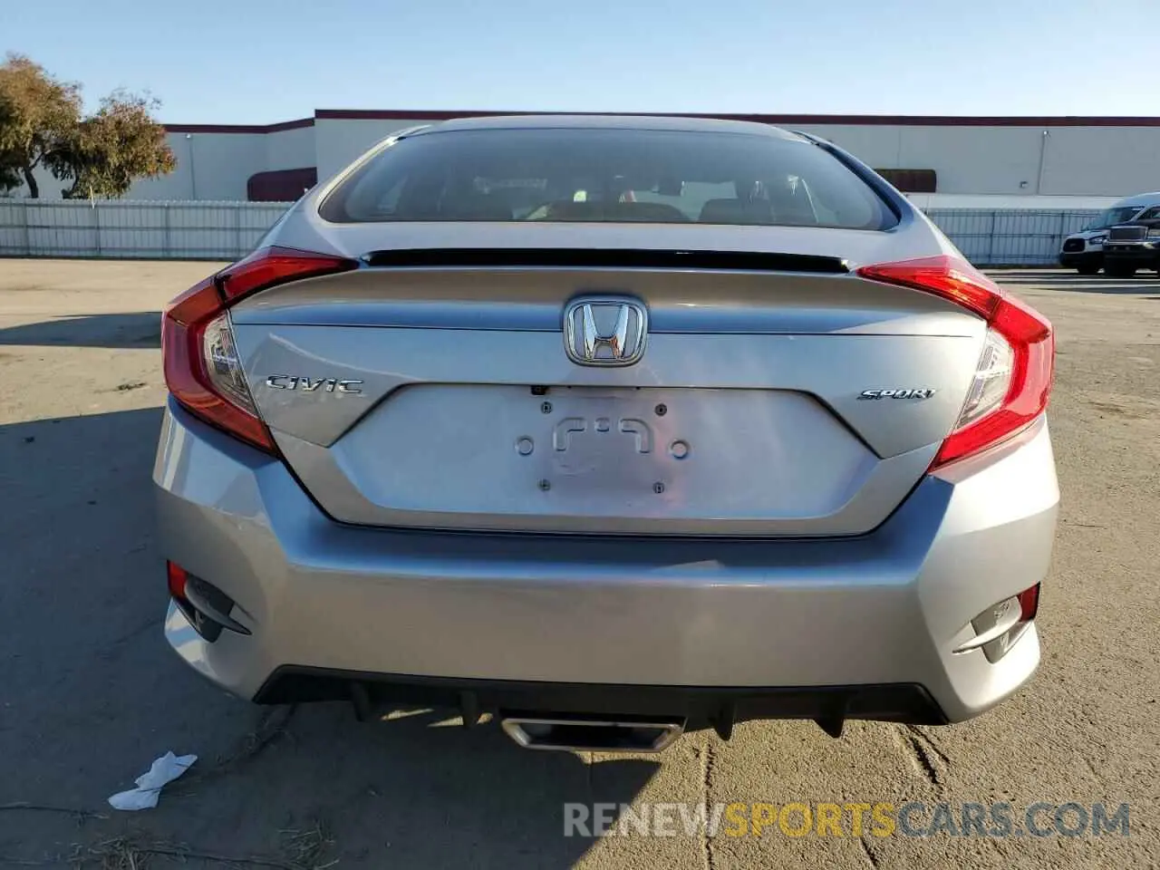6 Photograph of a damaged car 19XFC2F8XKE213817 HONDA CIVIC 2019
