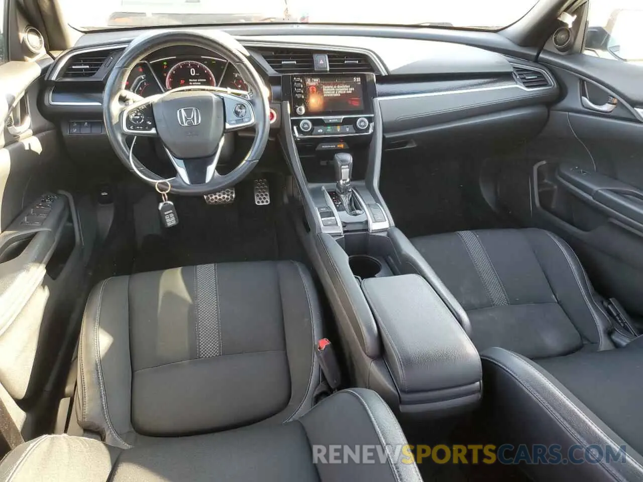 8 Photograph of a damaged car 19XFC2F8XKE213817 HONDA CIVIC 2019